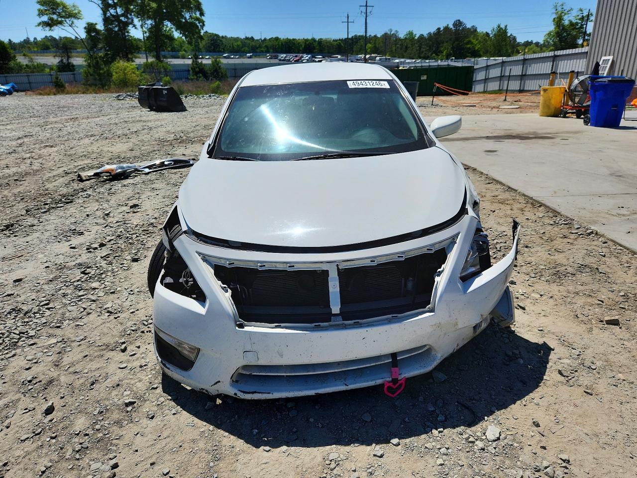 2015 Nissan Altima 2.5 S White vin: 1N4AL3AP6FC251675
