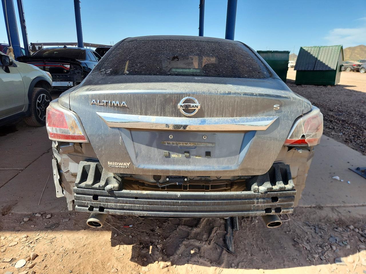 2015 Nissan Altima 2.5 S Charcoal vin: 1N4AL3AP6FC254866