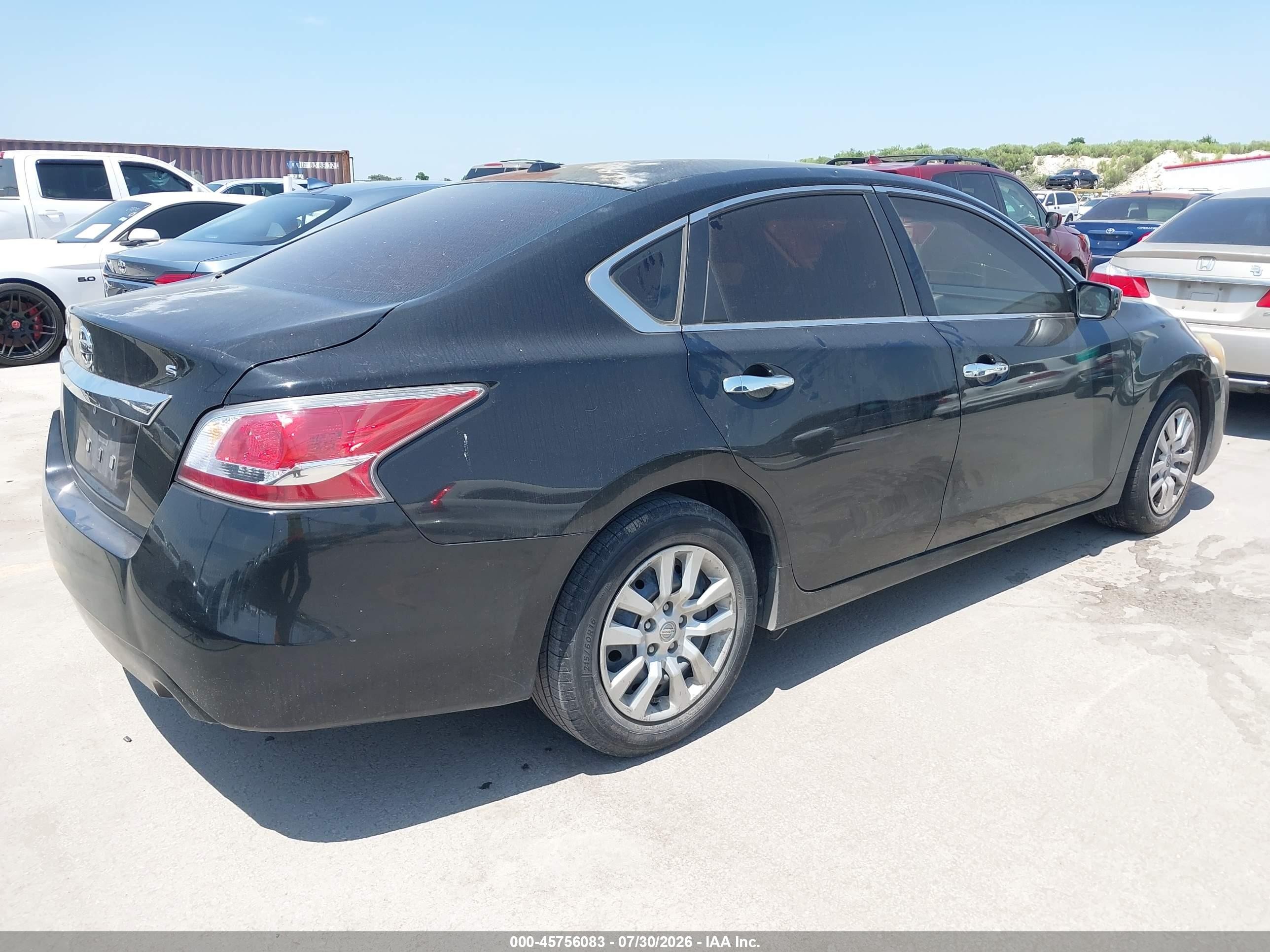 2015 Nissan Altima 2.5/s/sv/sl Black vin: 1N4AL3AP6FC256679