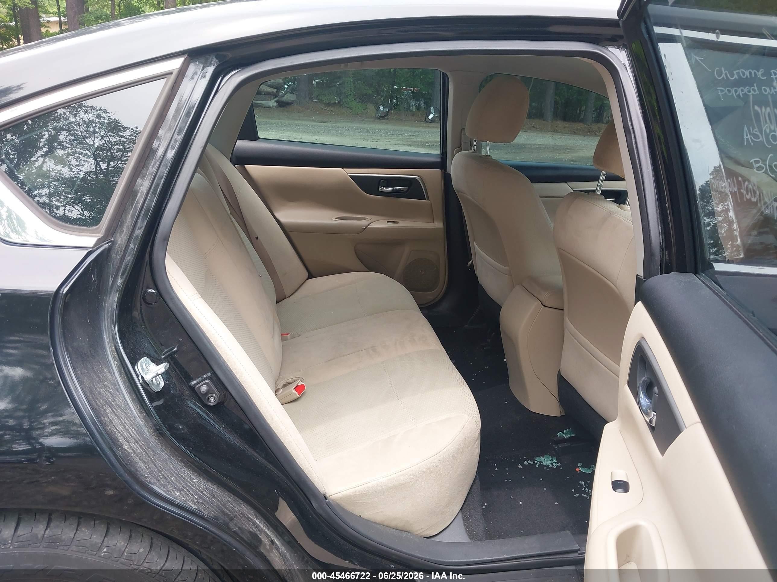 2015 Nissan Altima 2.5 S Black vin: 1N4AL3AP6FC258609