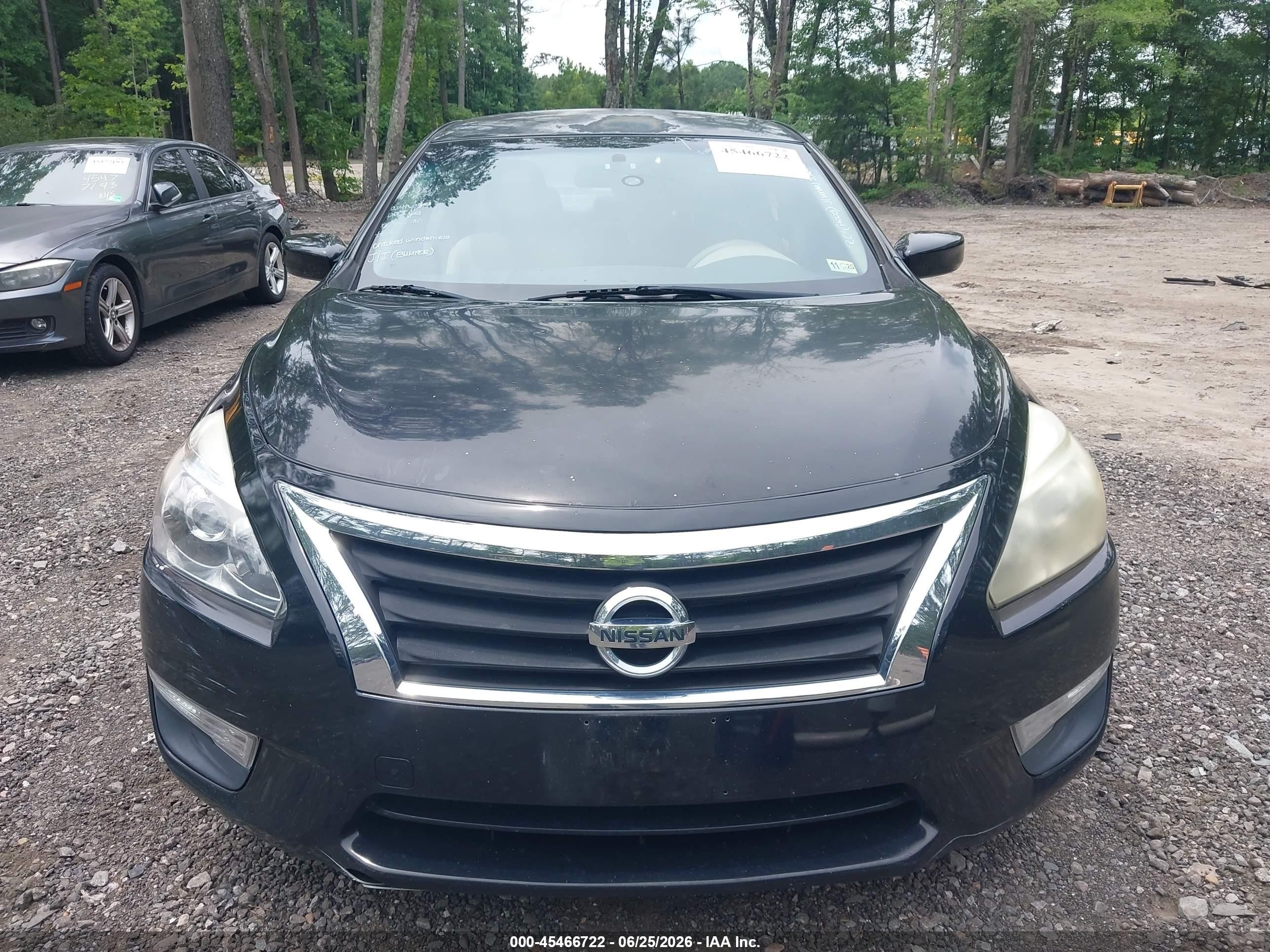 2015 Nissan Altima 2.5 S Black vin: 1N4AL3AP6FC258609