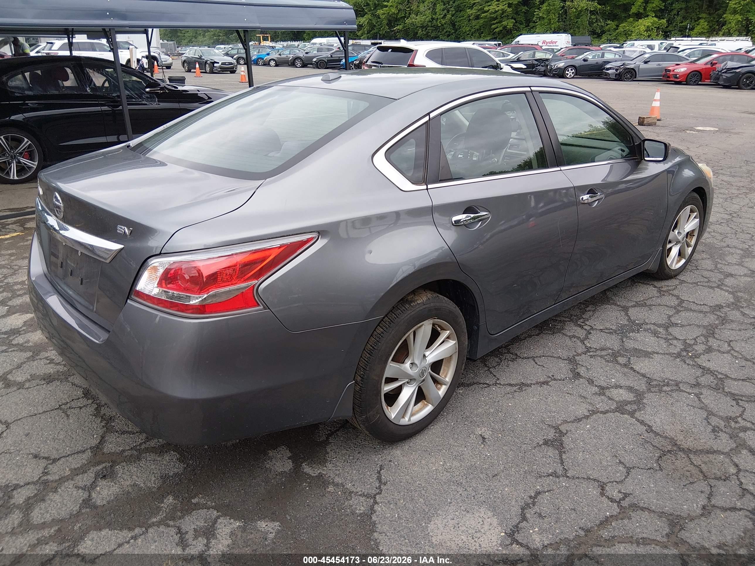 2015 Nissan Altima 2.5 Sv Gray vin: 1N4AL3AP6FC259002