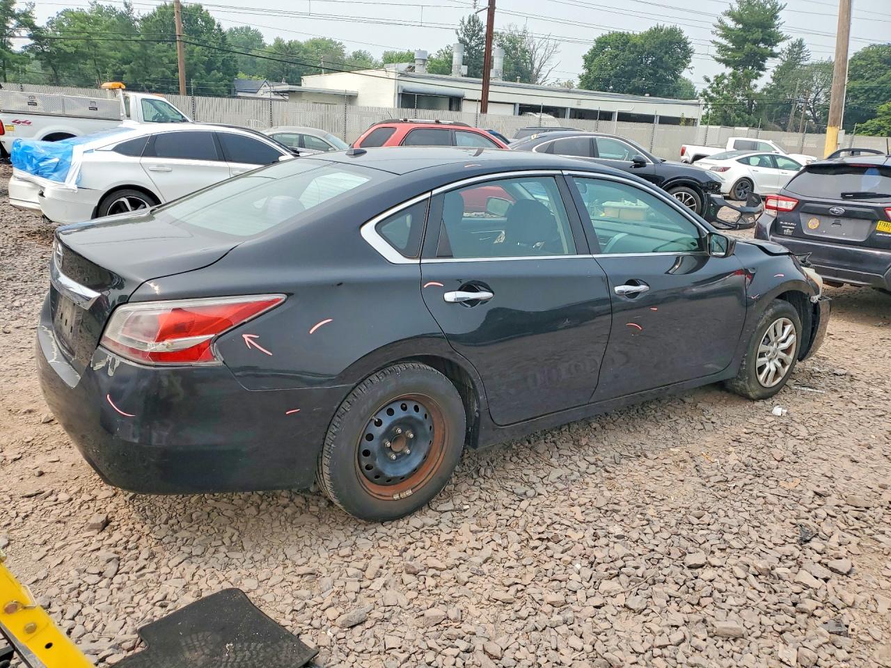2015 Nissan Altima 2.5 S Черный vin: 1N4AL3AP6FC263793
