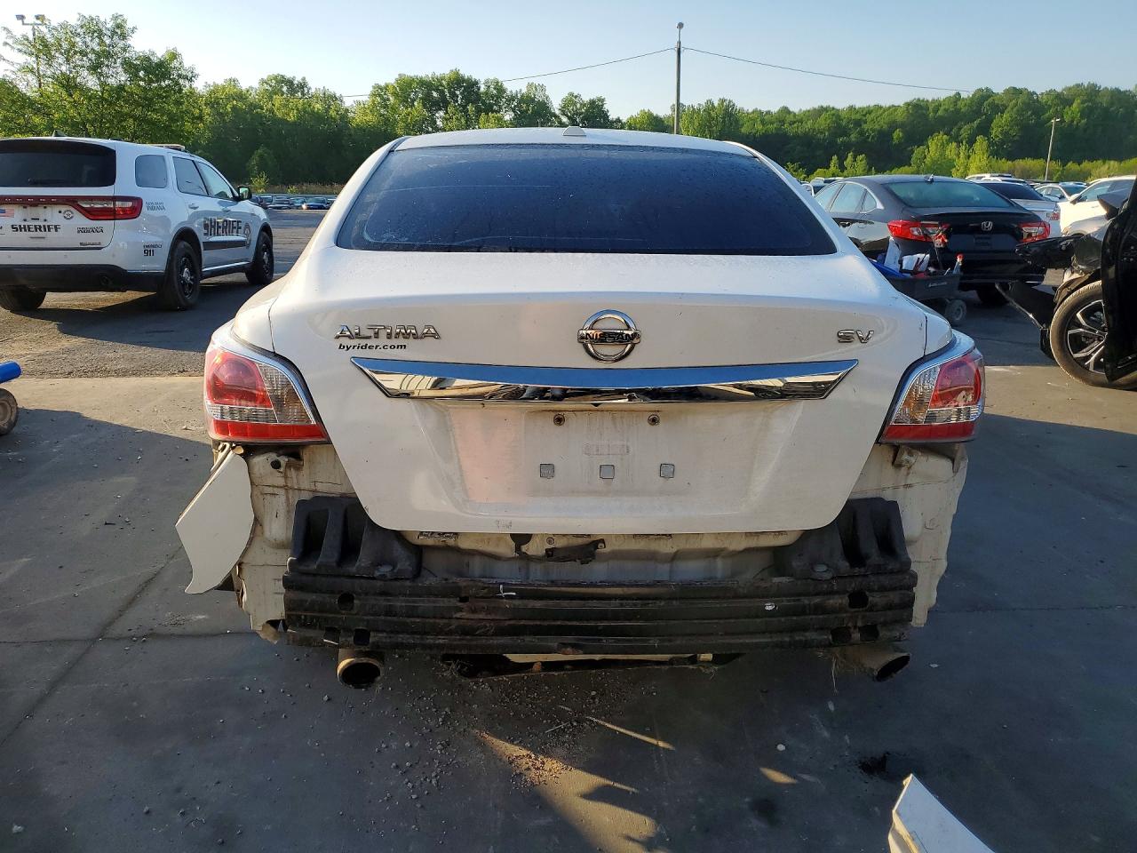 2015 Nissan Altima 2.5 Sv White vin: 1N4AL3AP6FC265270