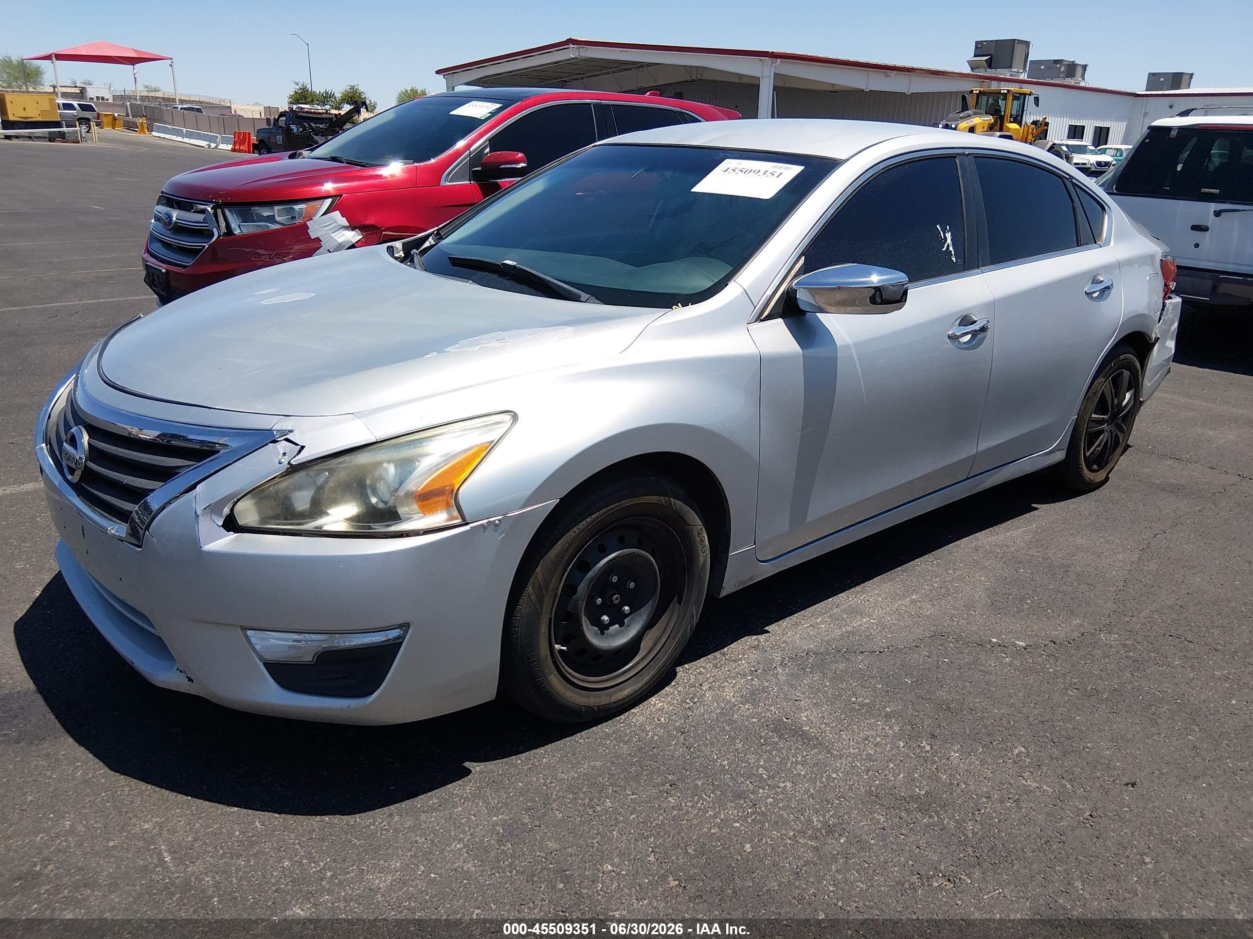 2015 Nissan Altima 2.5/2.5 S/2.5 Sl/2.5 Sv Silver vin: 1N4AL3AP6FC270016