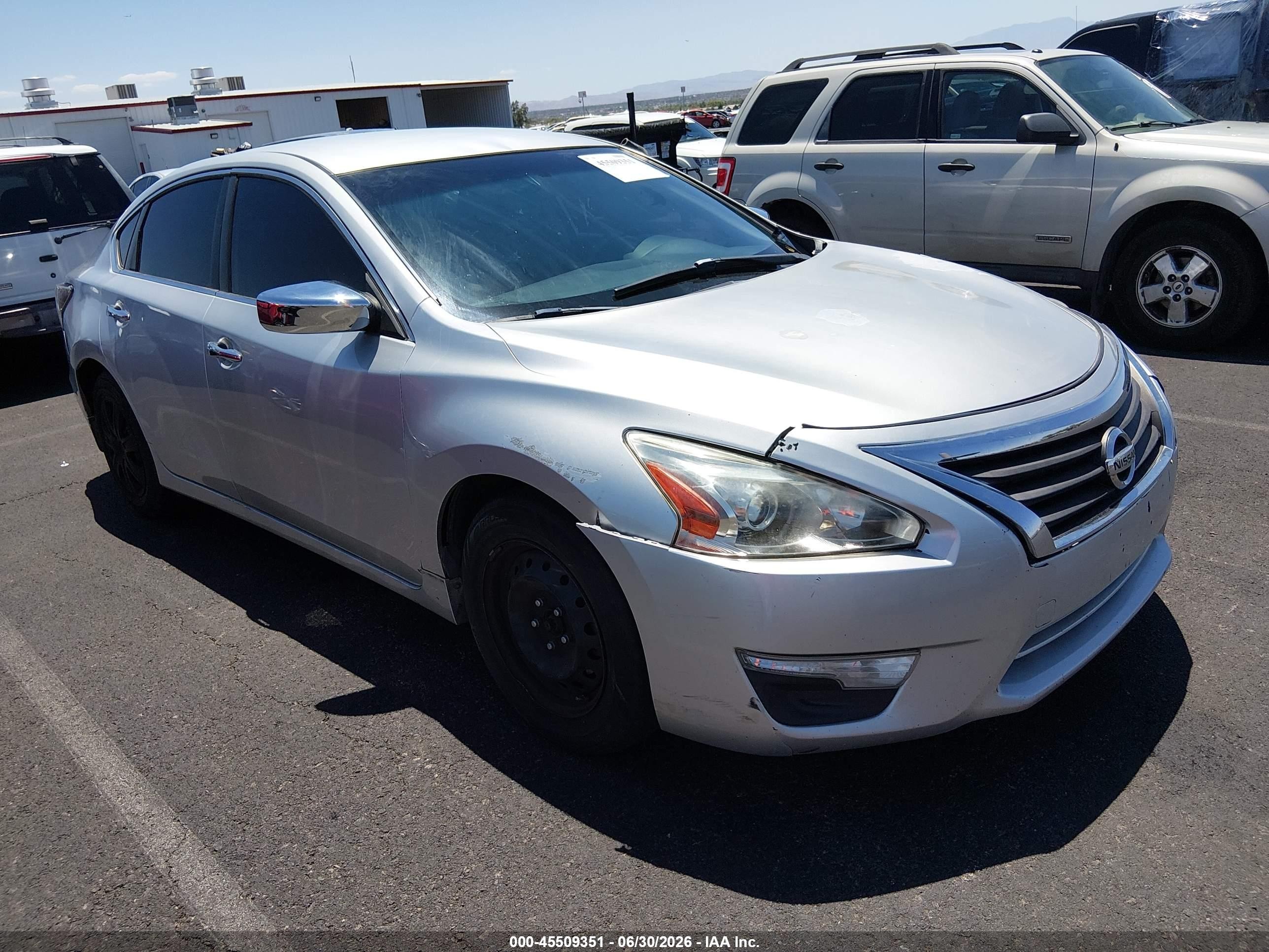 2015 Nissan Altima 2.5/2.5 S/2.5 Sl/2.5 Sv Silver vin: 1N4AL3AP6FC270016