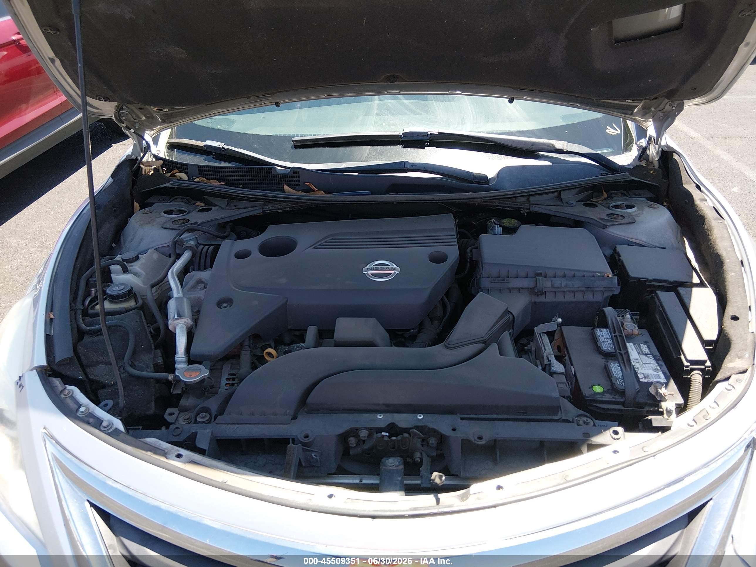 2015 Nissan Altima 2.5/2.5 S/2.5 Sl/2.5 Sv Silver vin: 1N4AL3AP6FC270016