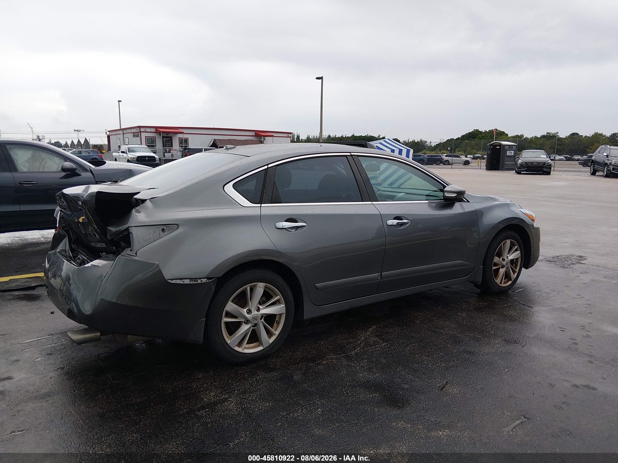 2015 Nissan Altima 2.5 Sv Gray vin: 1N4AL3AP6FC270193