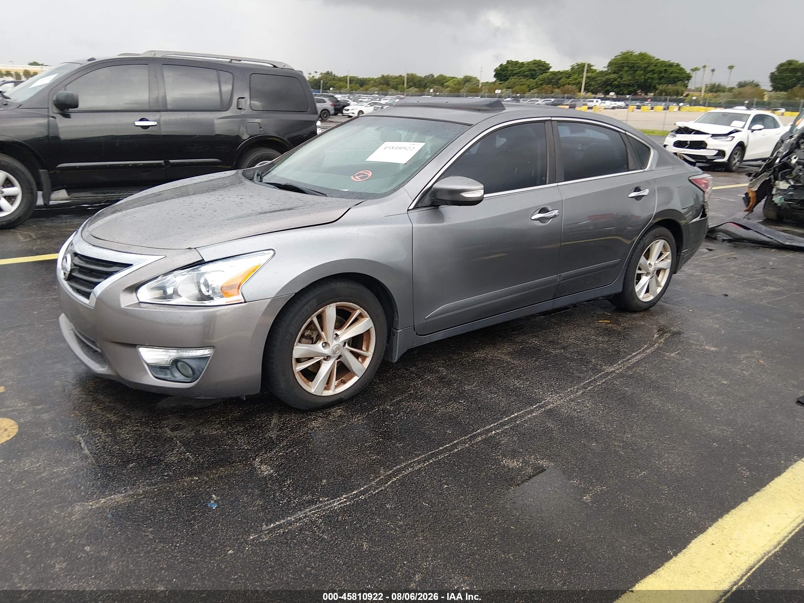 2015 Nissan Altima 2.5 Sv Gray vin: 1N4AL3AP6FC270193