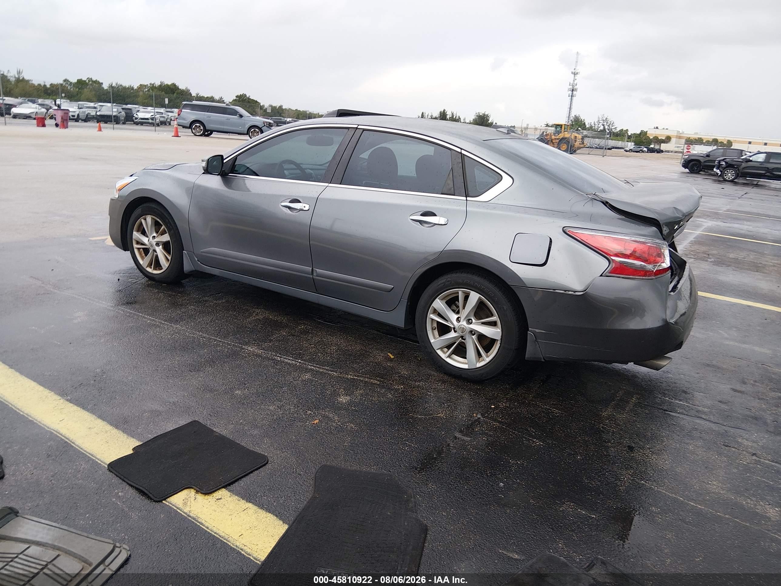 2015 Nissan Altima 2.5 Sv Gray vin: 1N4AL3AP6FC270193