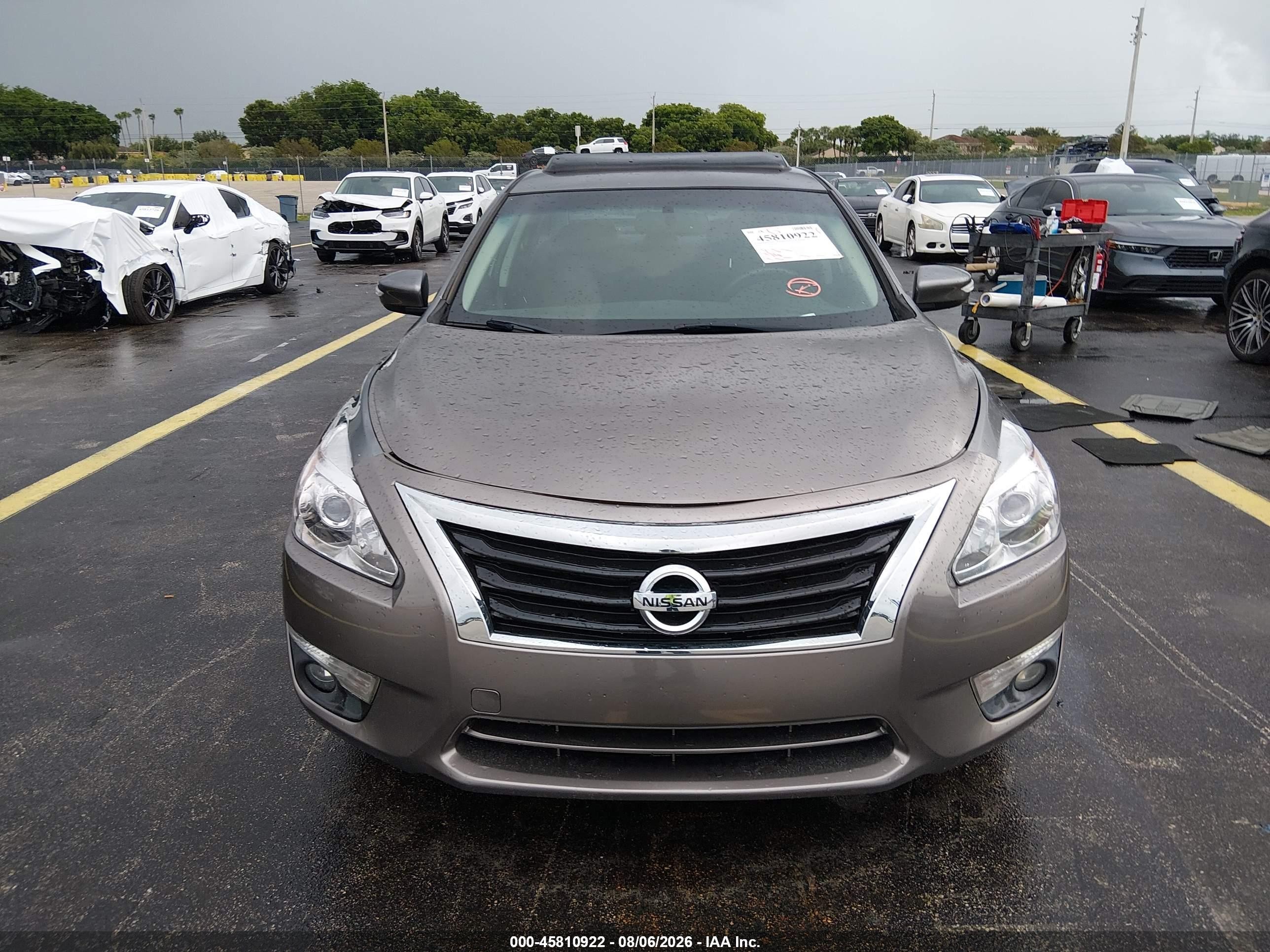 2015 Nissan Altima 2.5 Sv Gray vin: 1N4AL3AP6FC270193