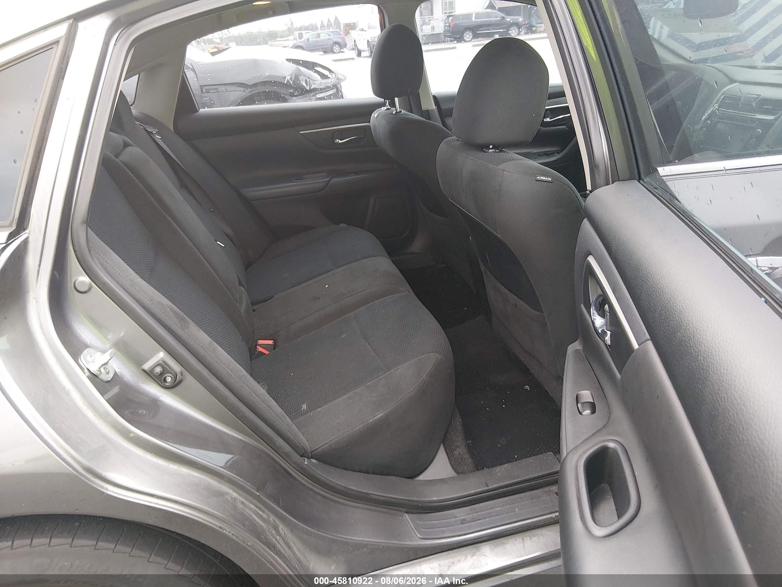 2015 Nissan Altima 2.5 Sv Gray vin: 1N4AL3AP6FC270193
