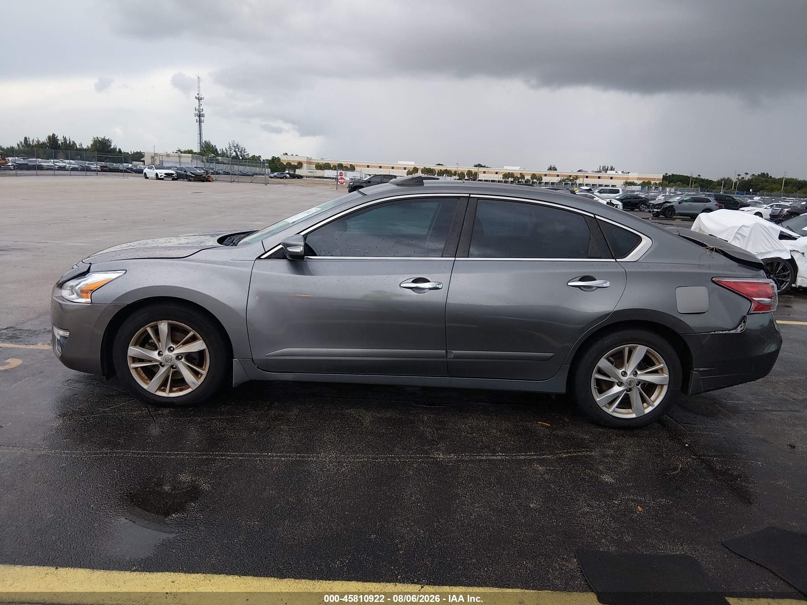 2015 Nissan Altima 2.5 Sv Gray vin: 1N4AL3AP6FC270193