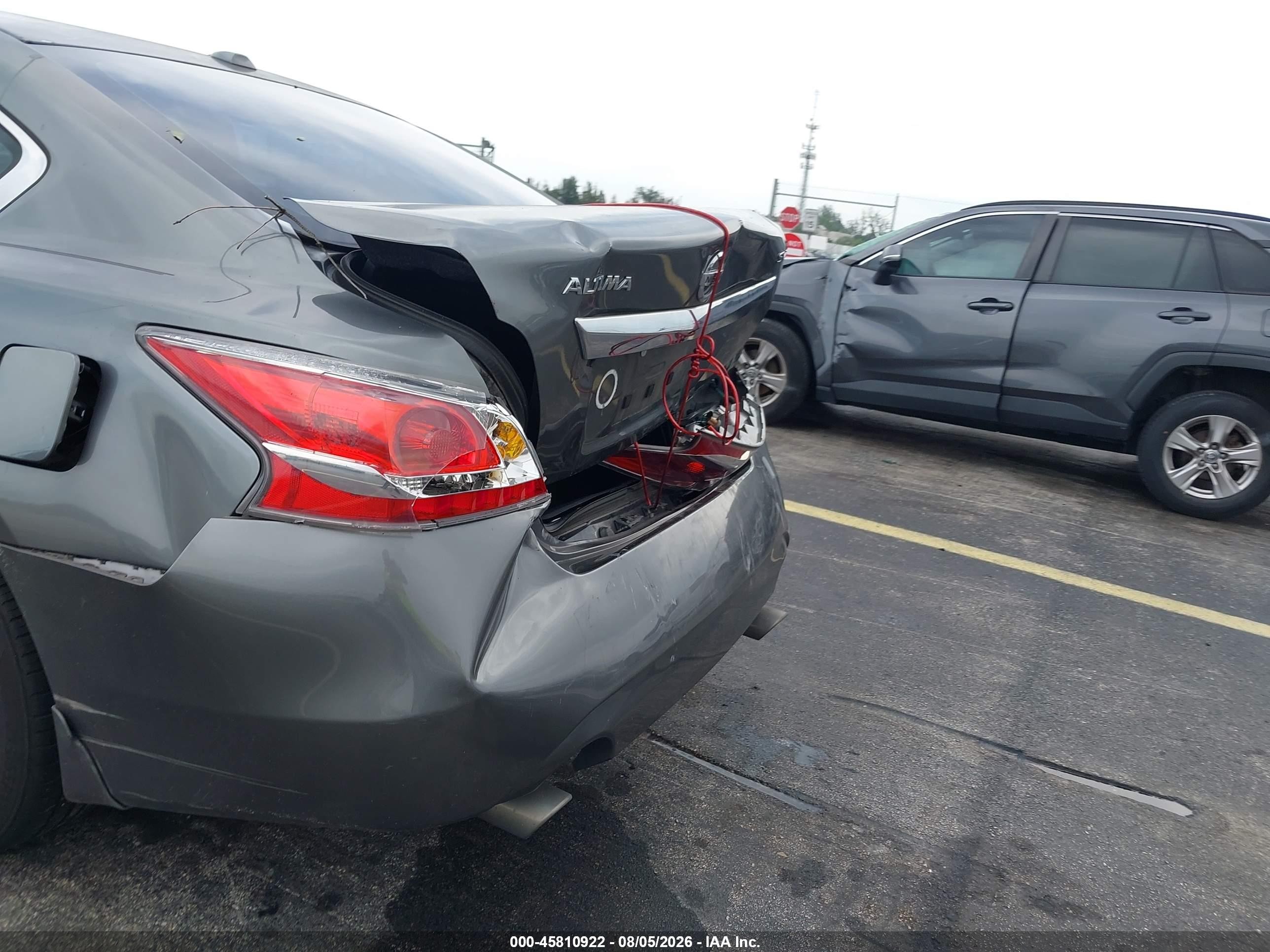 2015 Nissan Altima 2.5 Sv Gray vin: 1N4AL3AP6FC270193