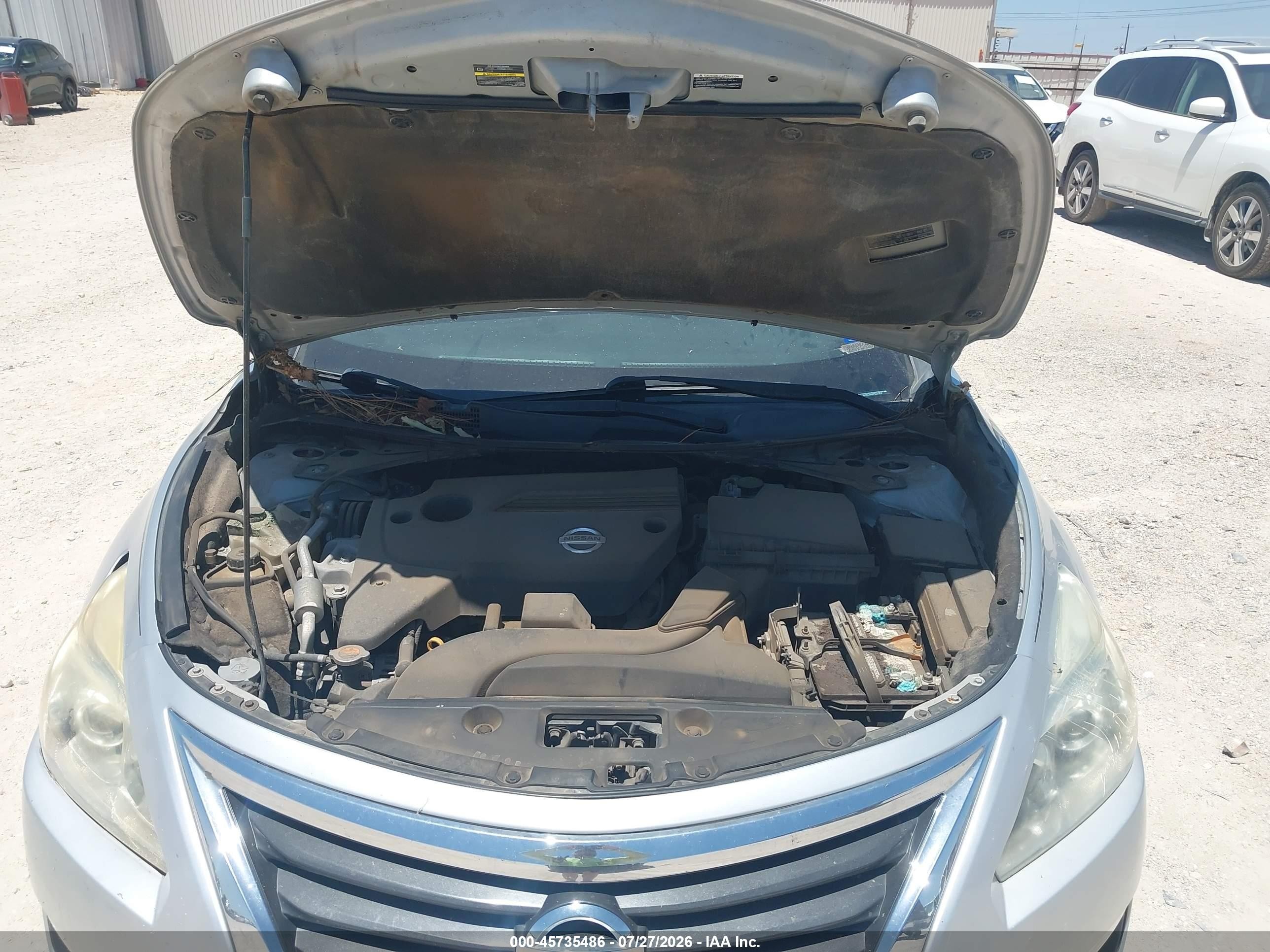 2015 Nissan Altima 2.5/2.5 S/2.5 Sl/2.5 Sv Silver vin: 1N4AL3AP6FC271456