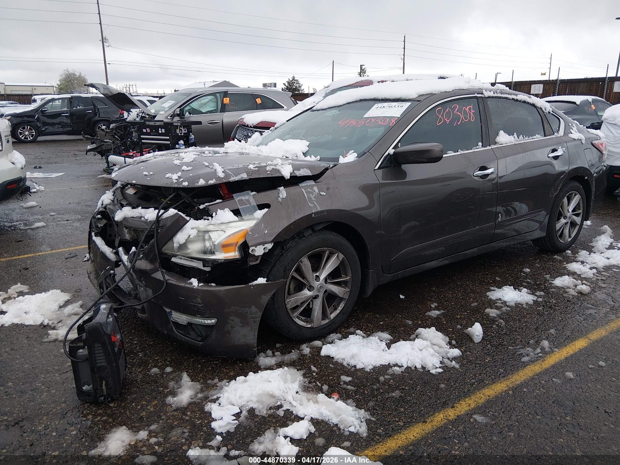 2015 Nissan Altima 2.5 Sv Champagne vin: 1N4AL3AP6FC272803