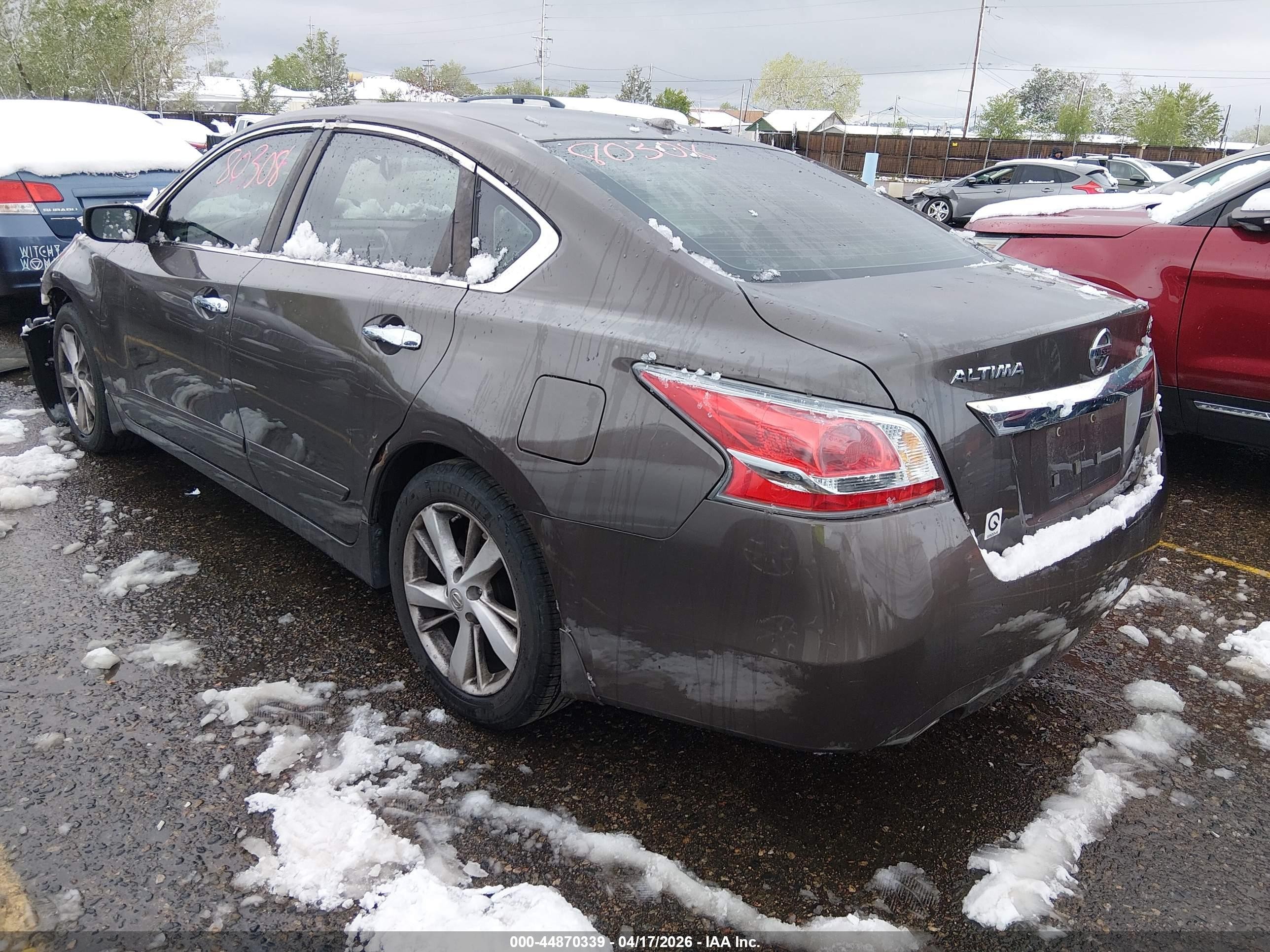 2015 Nissan Altima 2.5 Sv Champagne vin: 1N4AL3AP6FC272803