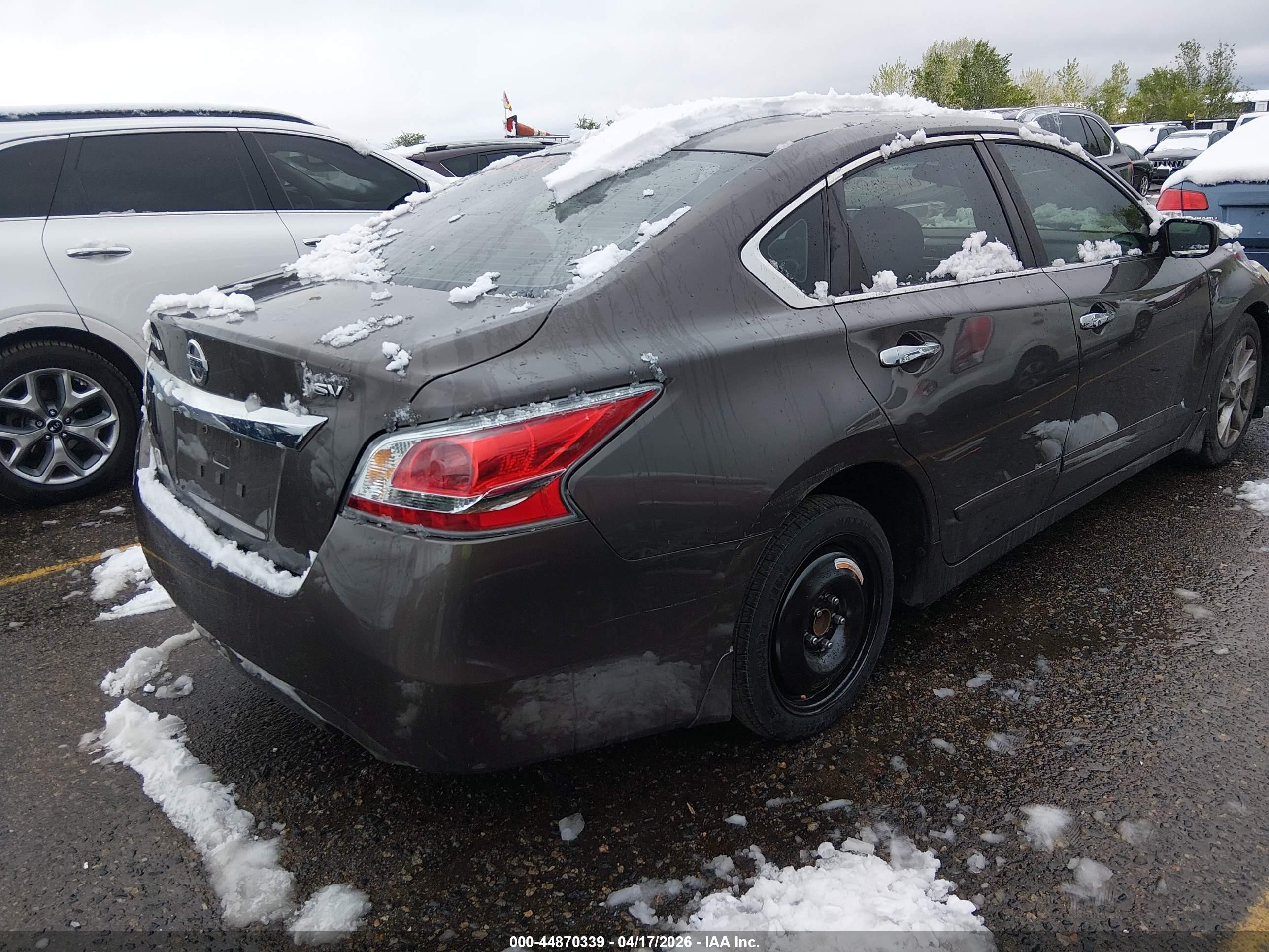 2015 Nissan Altima 2.5 Sv Champagne vin: 1N4AL3AP6FC272803