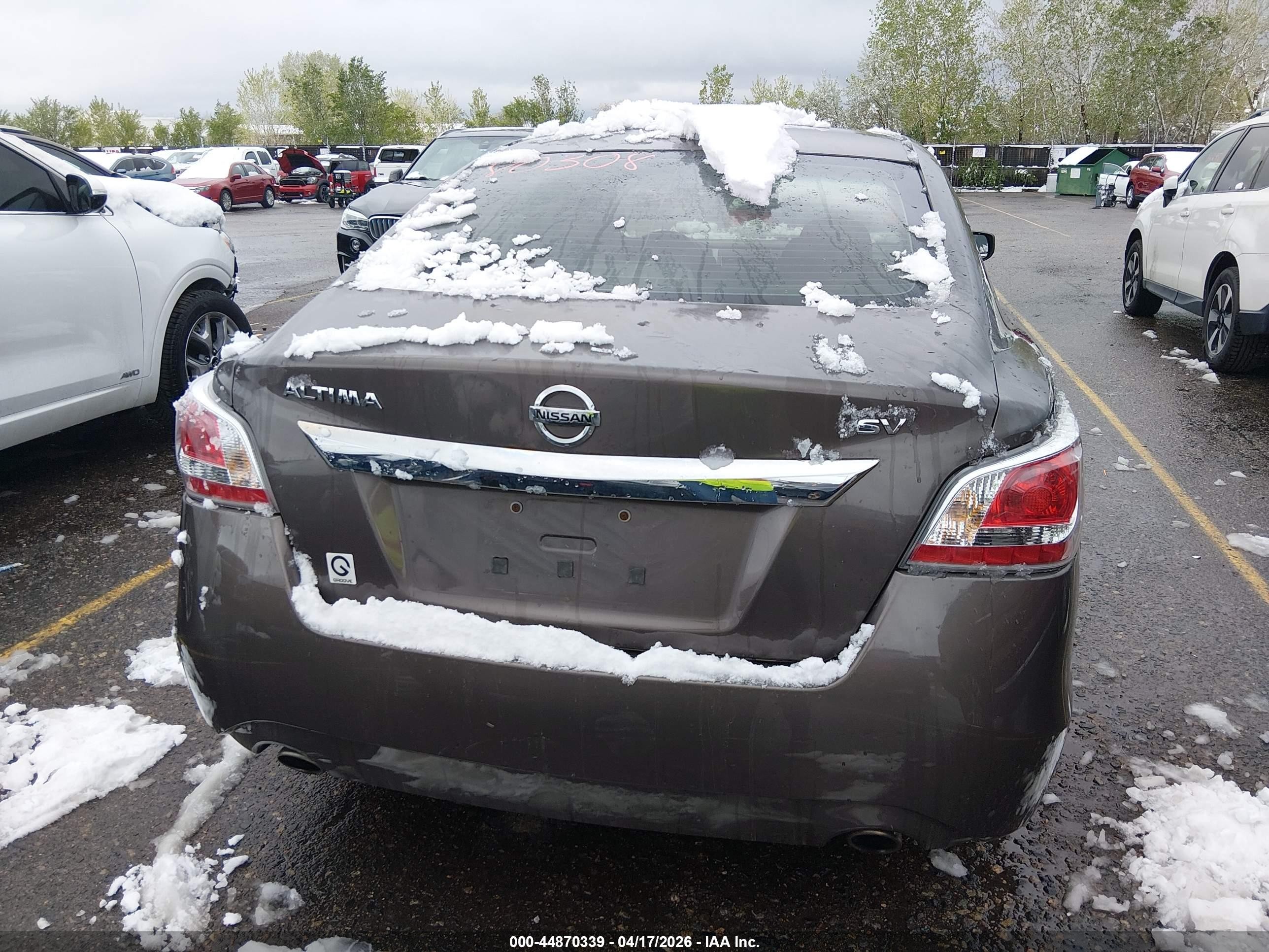 2015 Nissan Altima 2.5 Sv Champagne vin: 1N4AL3AP6FC272803