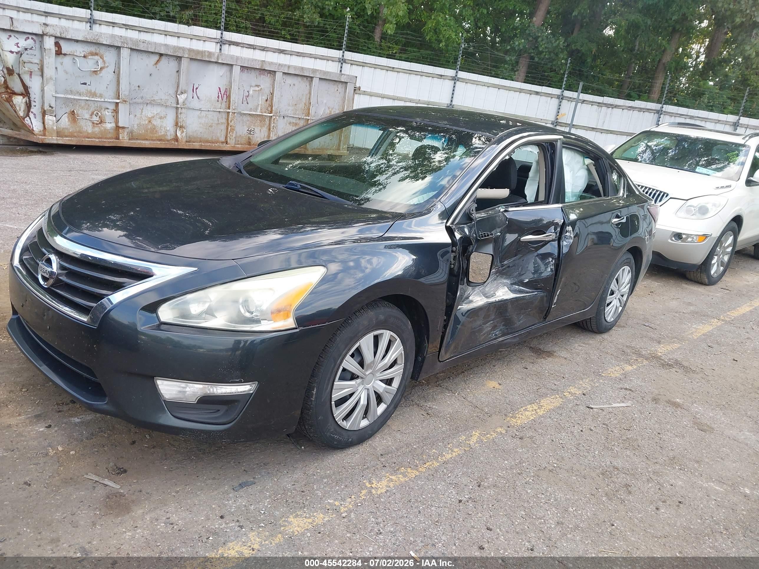 2015 Nissan Altima 2.5/2.5 S/2.5 Sl/2.5 Sv Dark Blue vin: 1N4AL3AP6FC283459