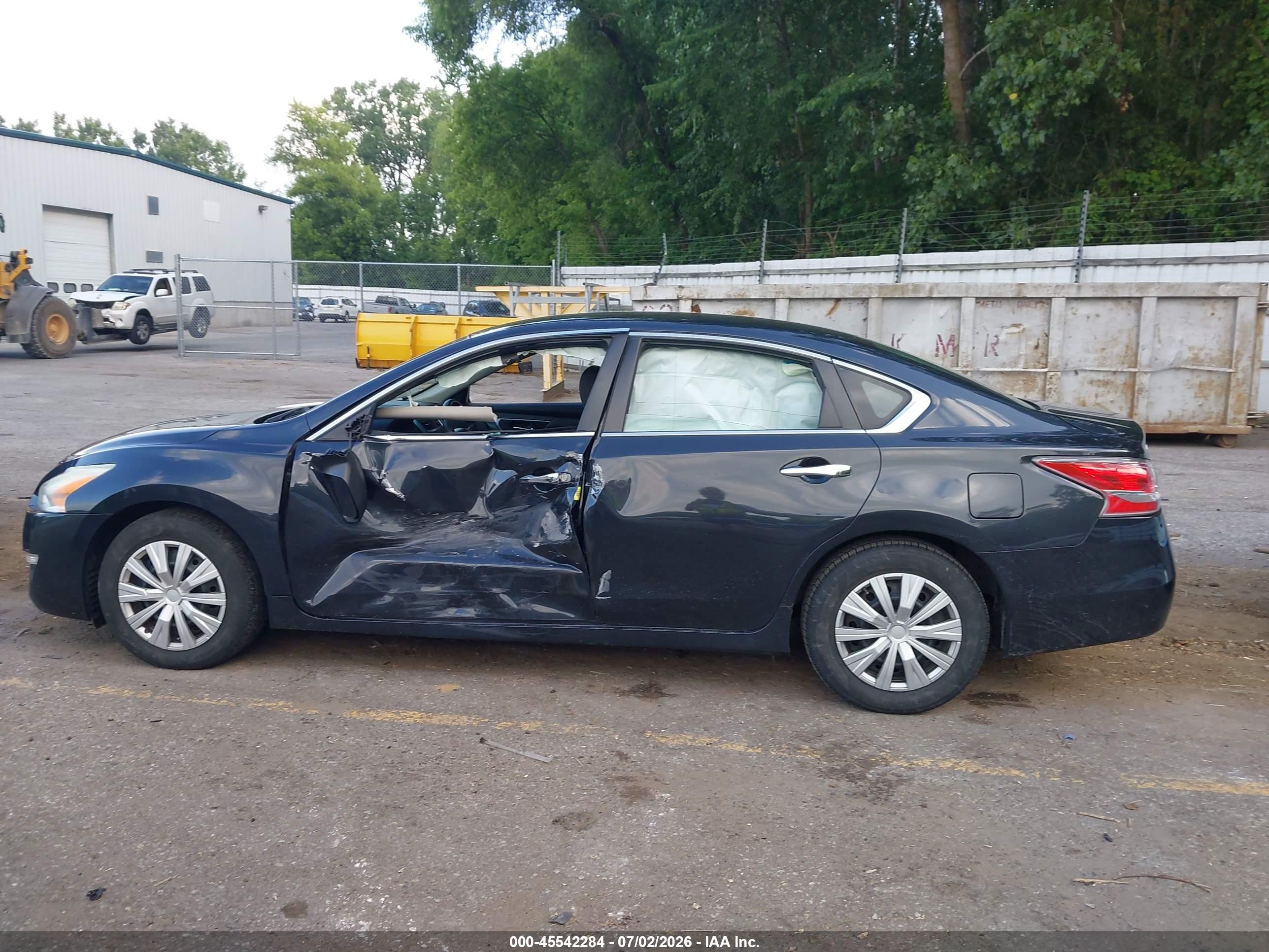 2015 Nissan Altima 2.5/2.5 S/2.5 Sl/2.5 Sv Dark Blue vin: 1N4AL3AP6FC283459