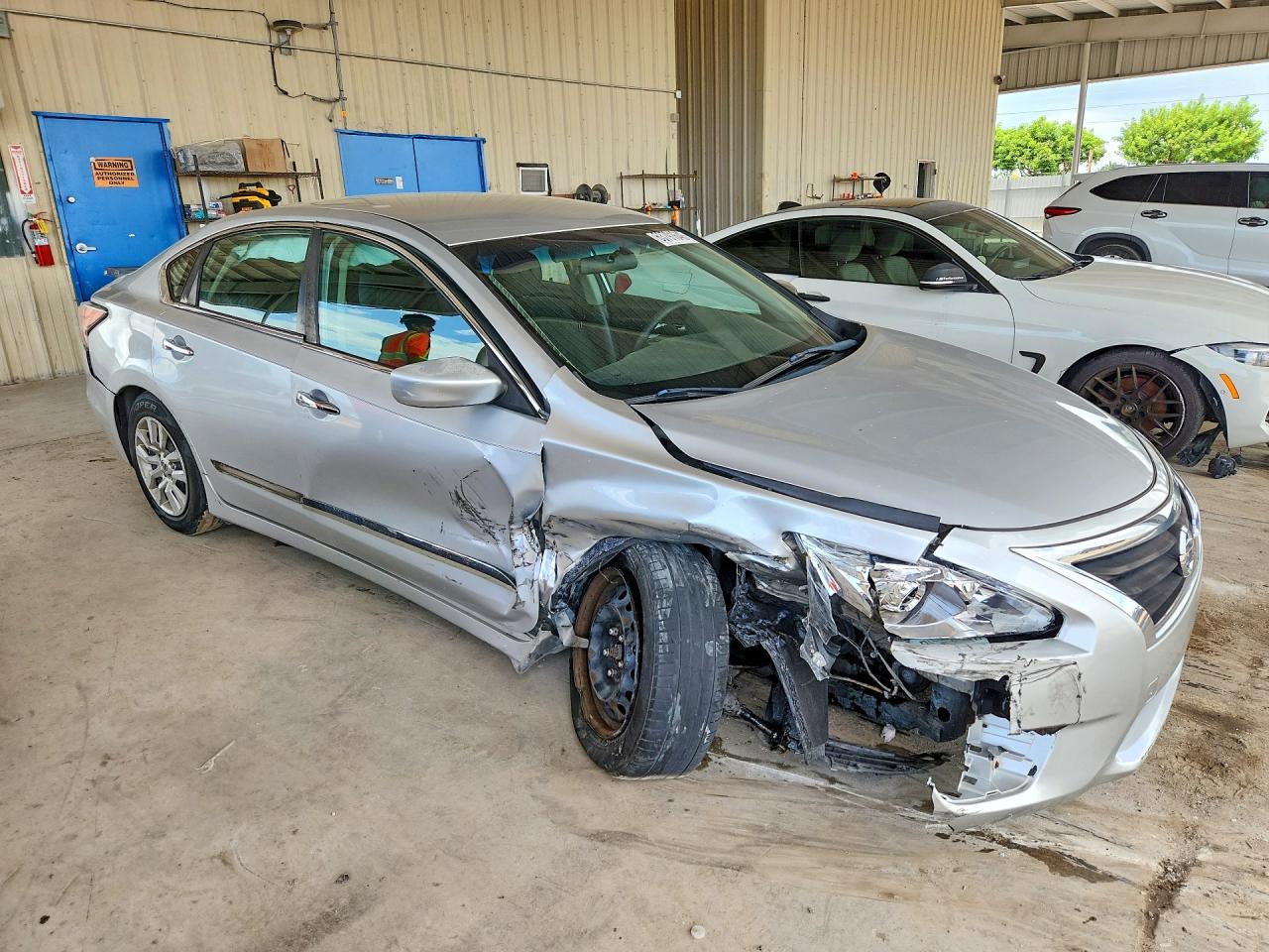 2015 Nissan Altima 2.5 S Silver vin: 1N4AL3AP6FC286328