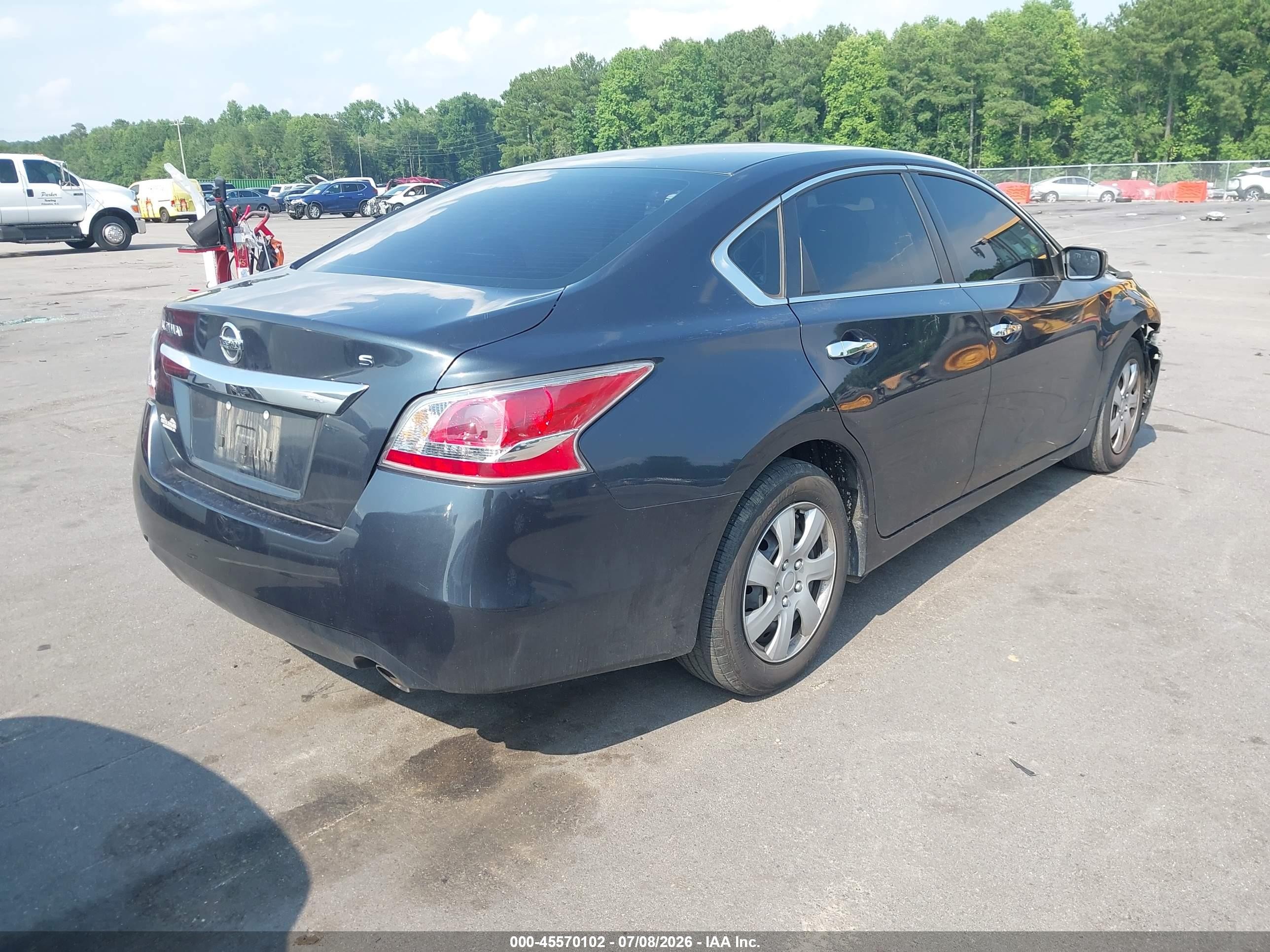 2015 Nissan Altima 2.5 S Черный vin: 1N4AL3AP6FC287009