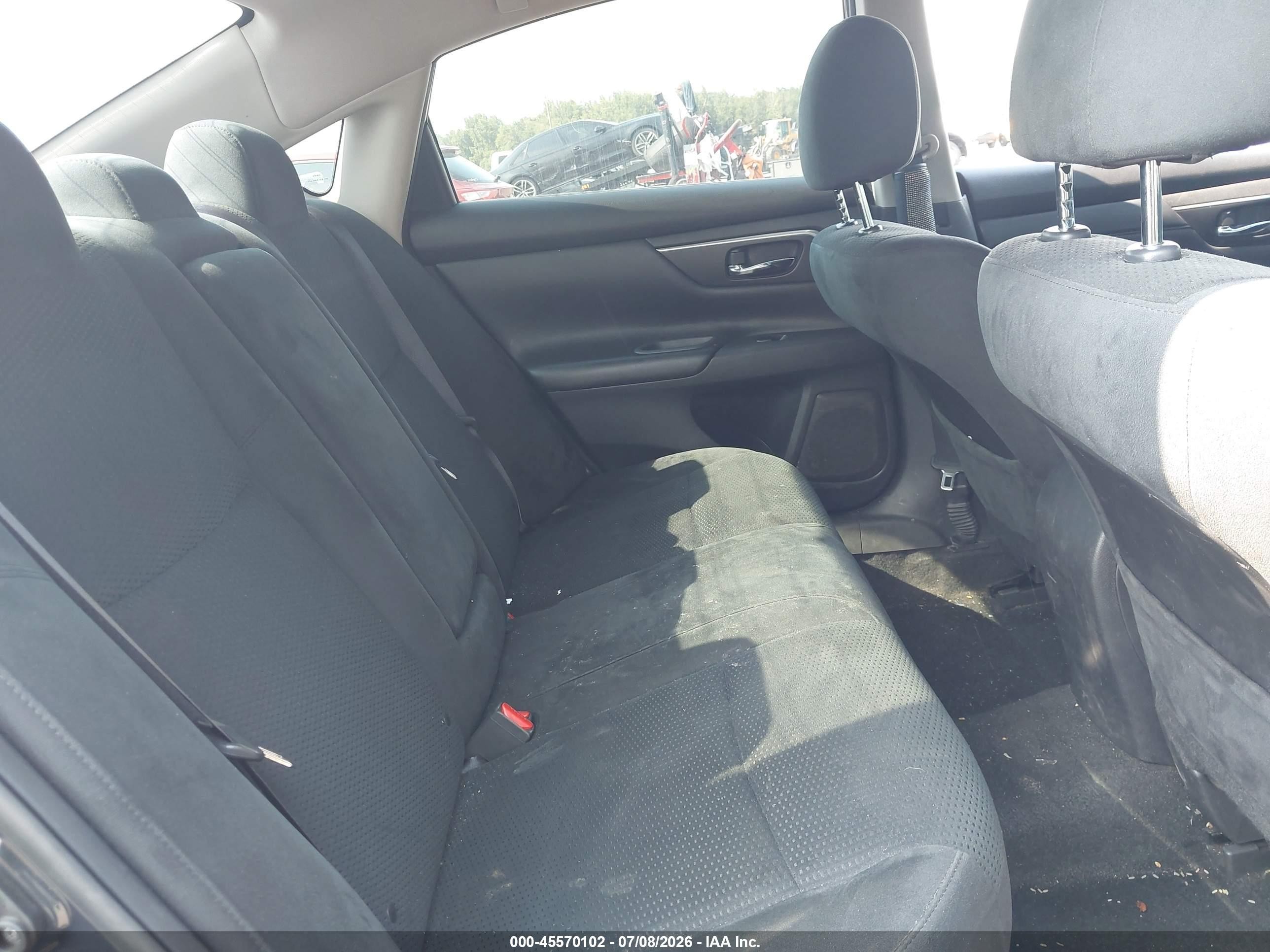 2015 Nissan Altima 2.5 S Черный vin: 1N4AL3AP6FC287009