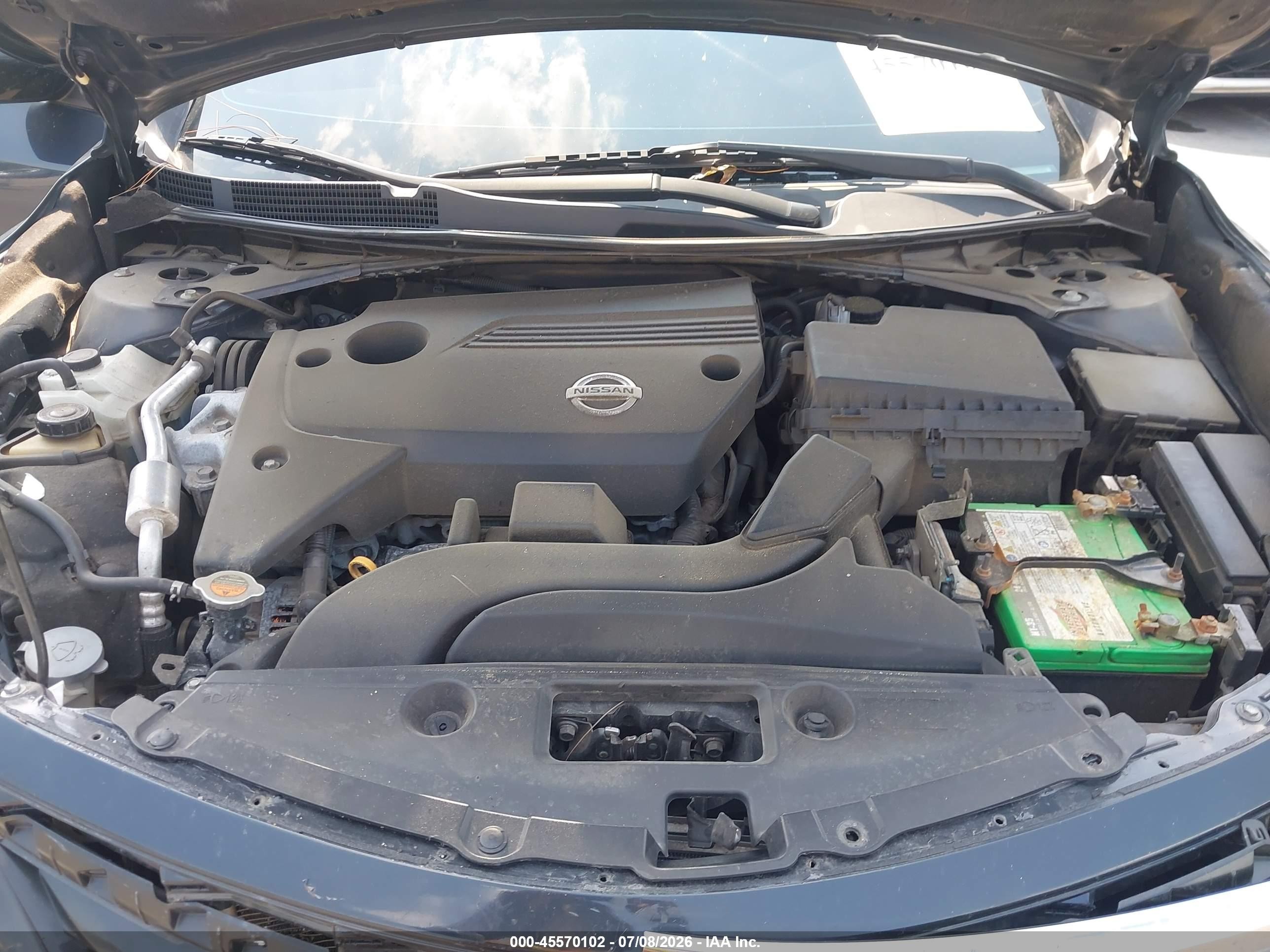 2015 Nissan Altima 2.5 S Черный vin: 1N4AL3AP6FC287009