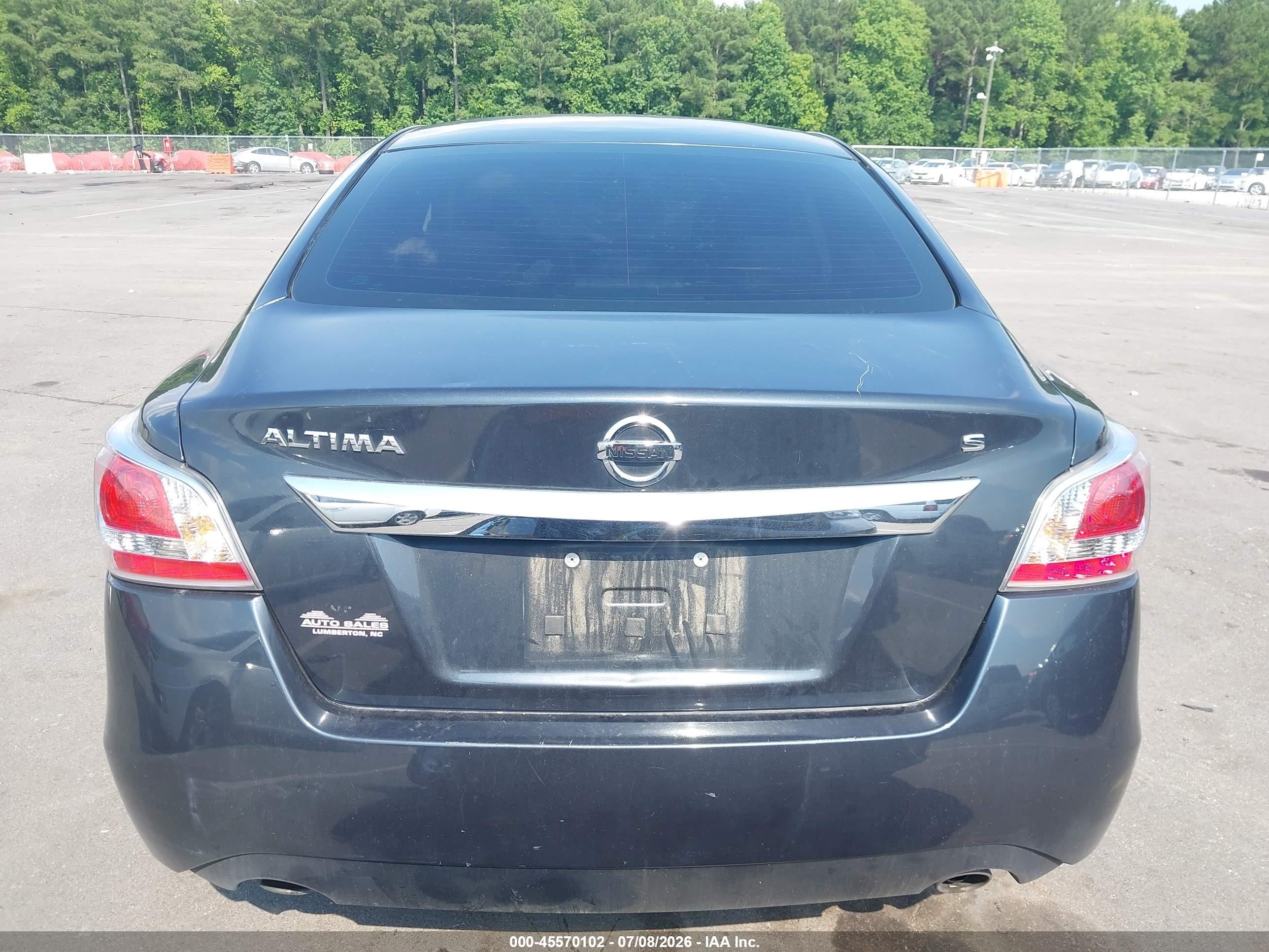 2015 Nissan Altima 2.5 S Черный vin: 1N4AL3AP6FC287009