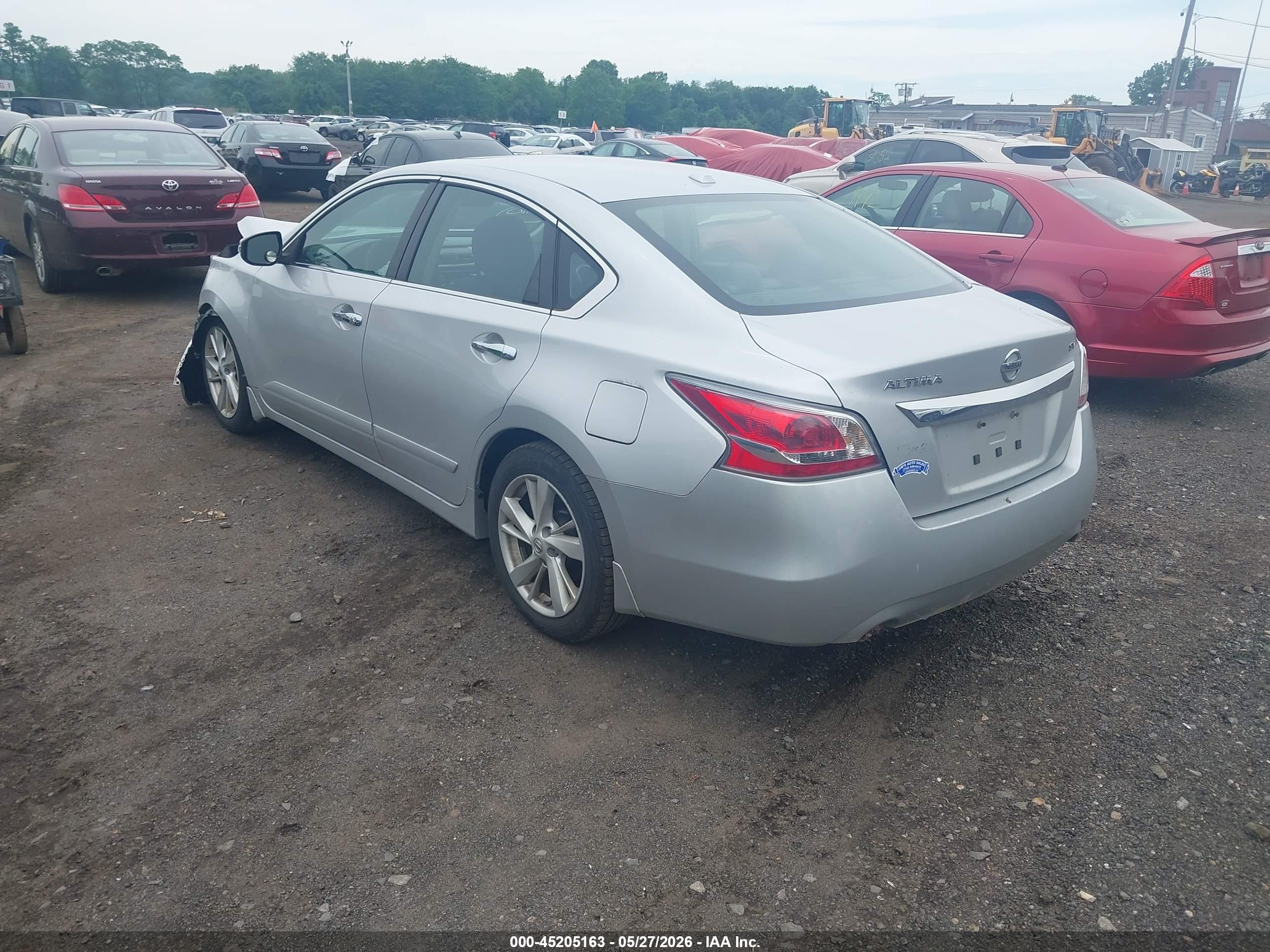 2015 Nissan Altima 2.5 Sv Серый vin: 1N4AL3AP6FC294140