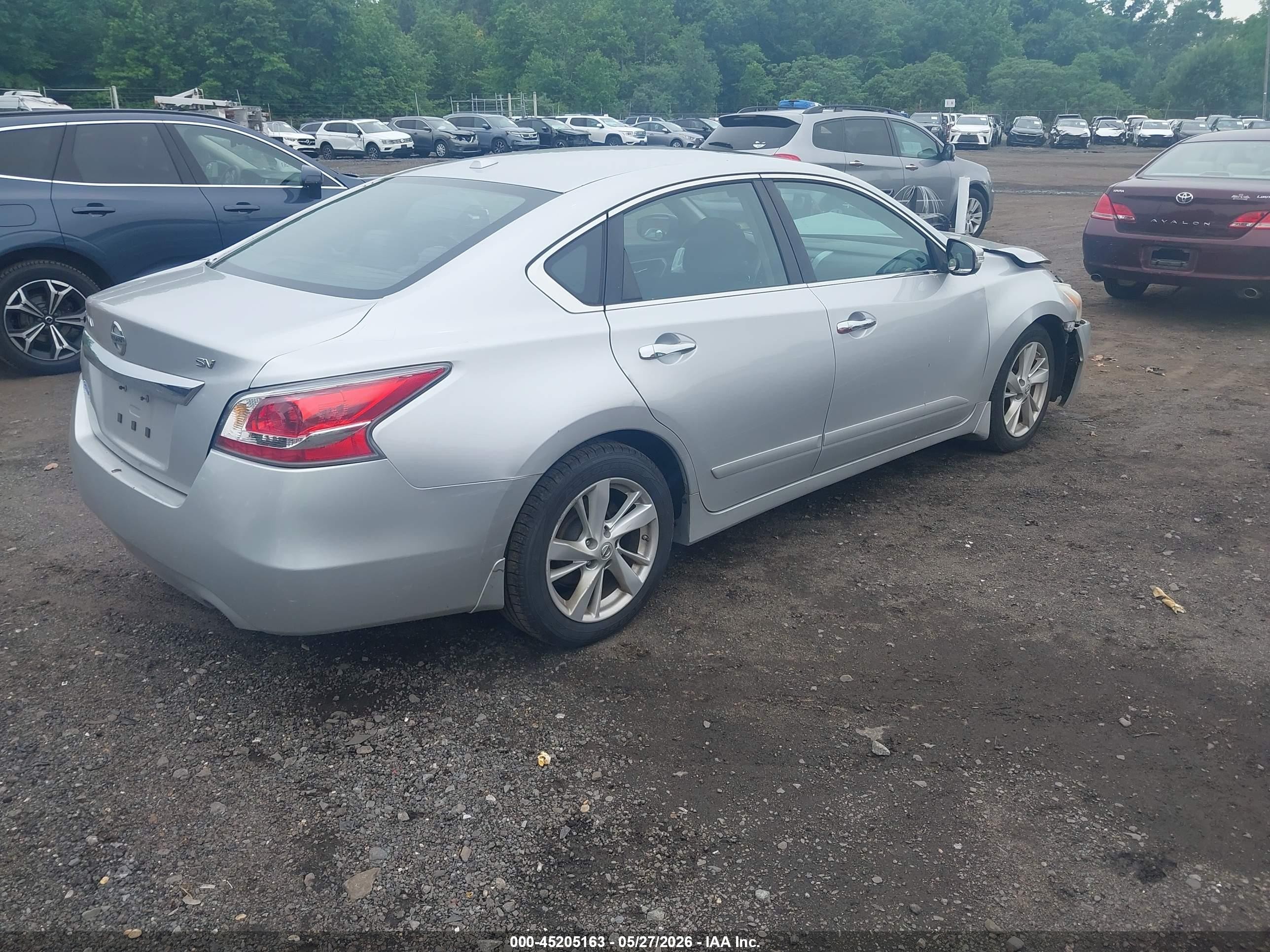 2015 Nissan Altima 2.5 Sv Серый vin: 1N4AL3AP6FC294140
