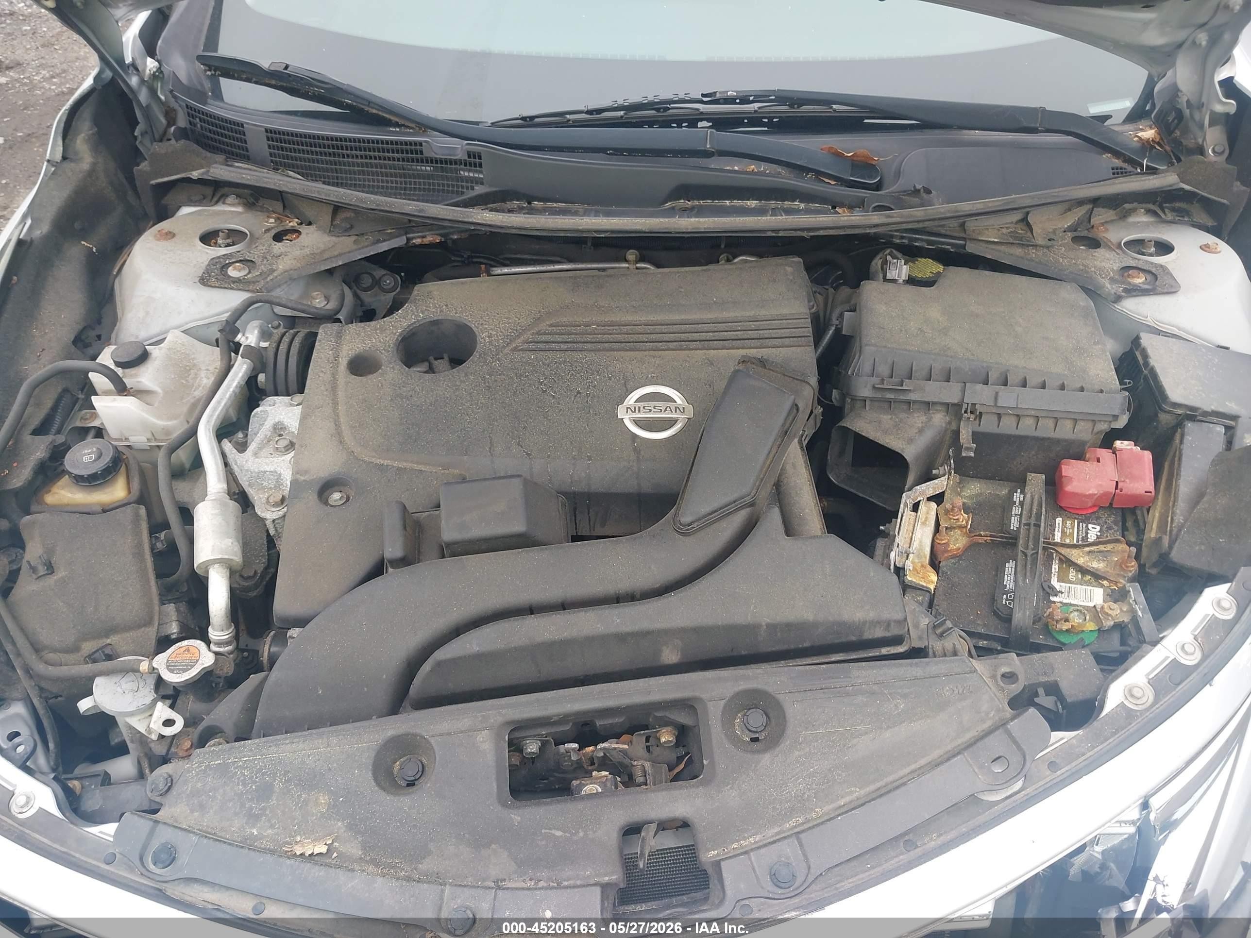 2015 Nissan Altima 2.5 Sv Серый vin: 1N4AL3AP6FC294140