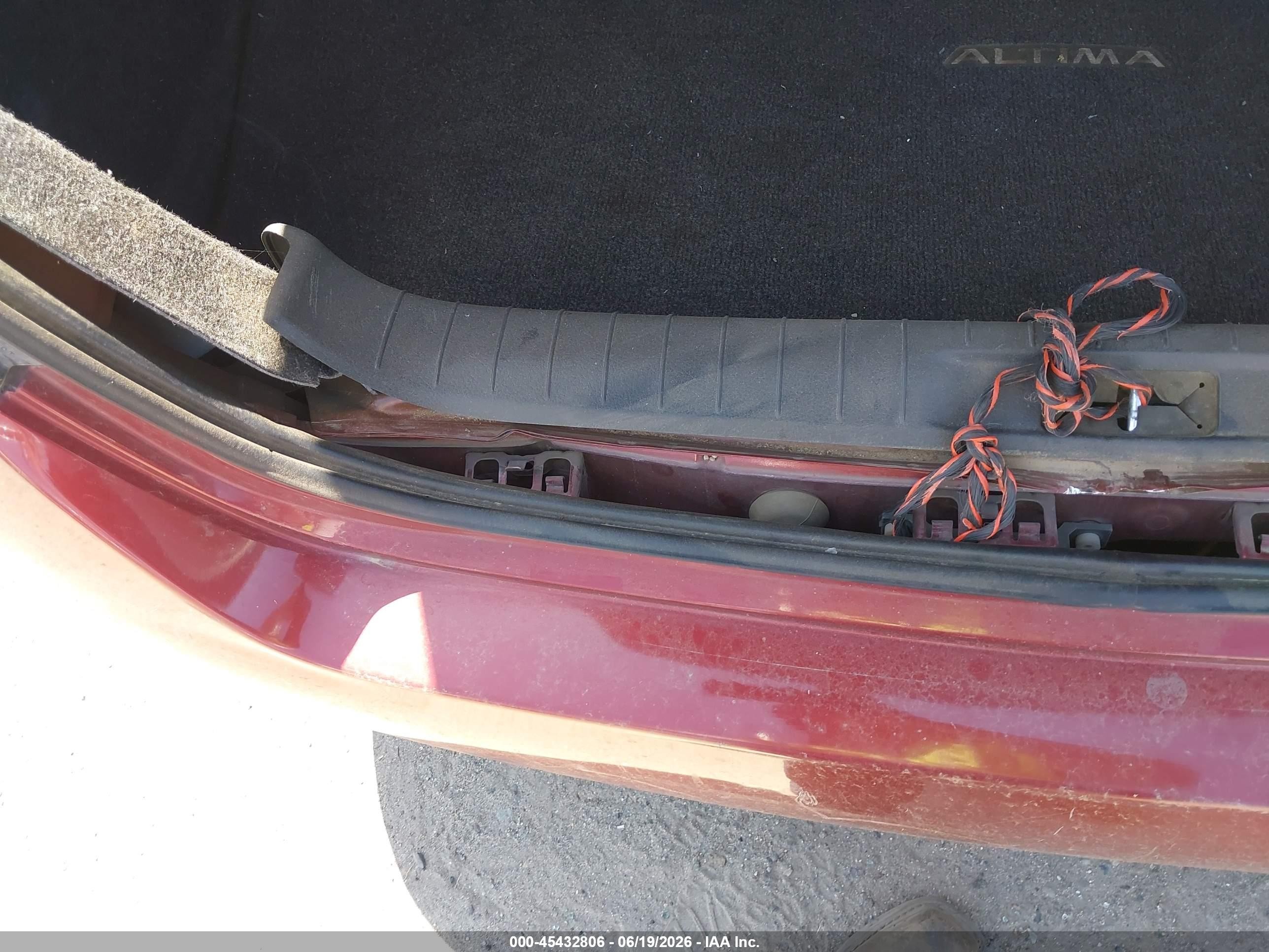 2015 Nissan Altima 2.5 Sv Red vin: 1N4AL3AP6FC296020
