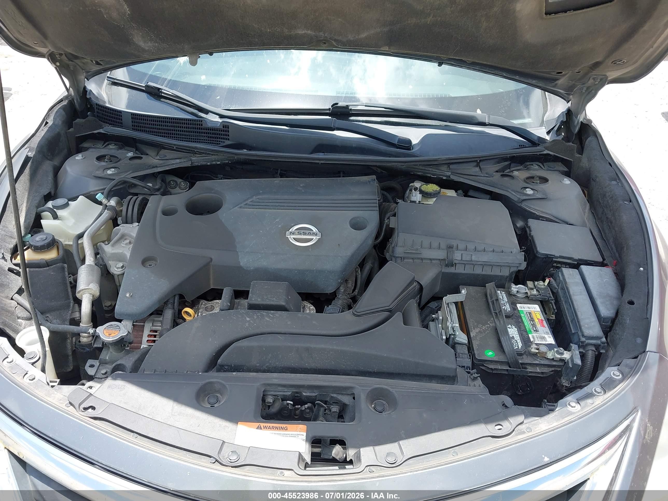 2015 Nissan Altima 2.5 Sv Gray vin: 1N4AL3AP6FC297829