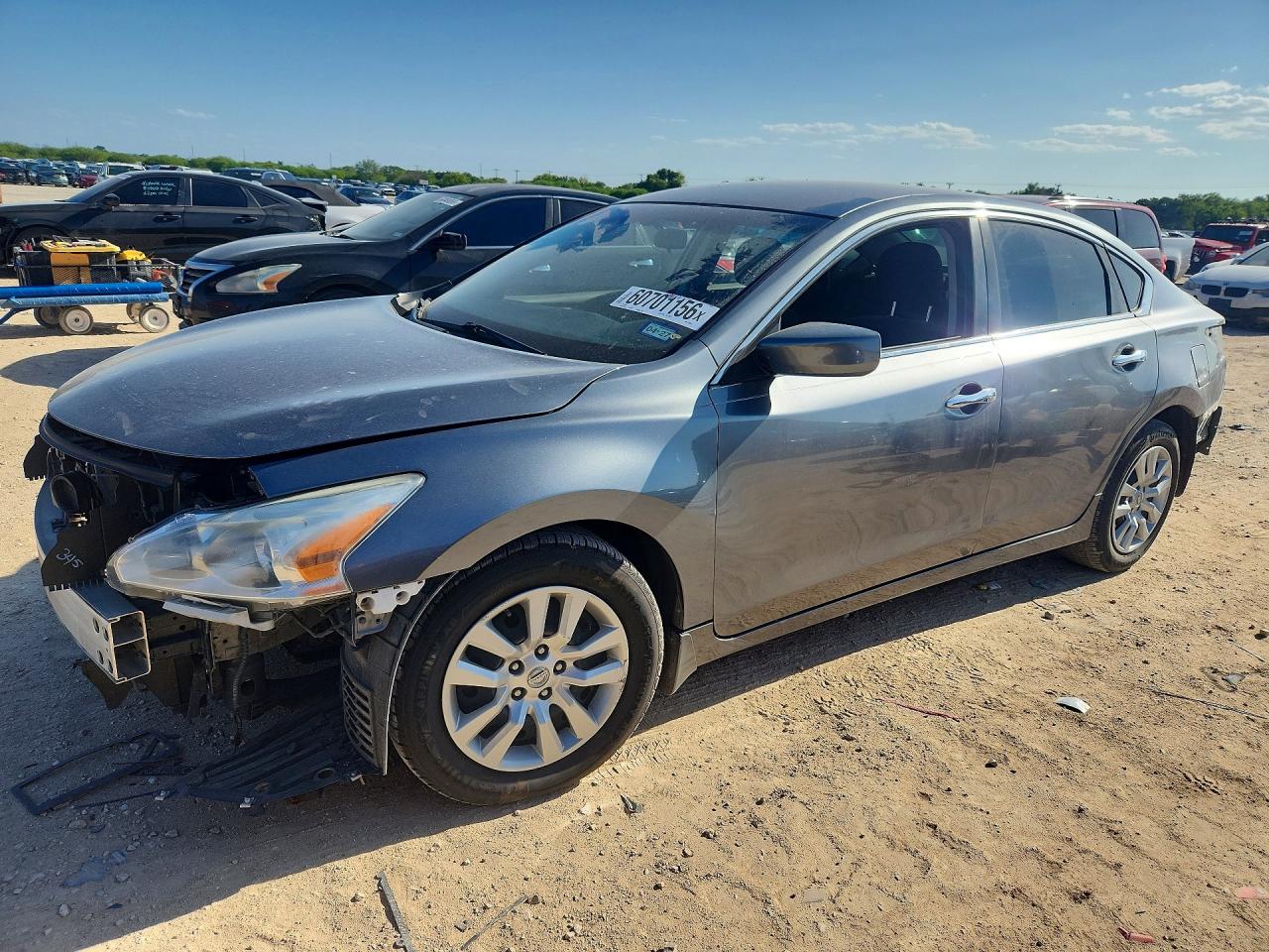 2015 Nissan Altima 2.5 S Gray vin: 1N4AL3AP6FC298933