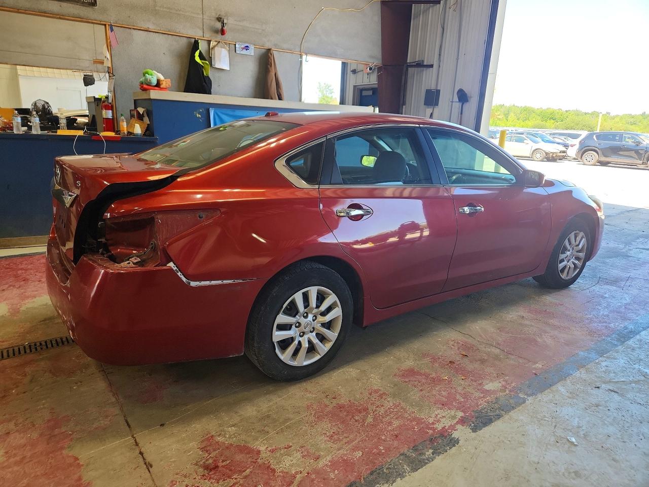 2015 Nissan Altima 2.5 S Бордовый vin: 1N4AL3AP6FC299581