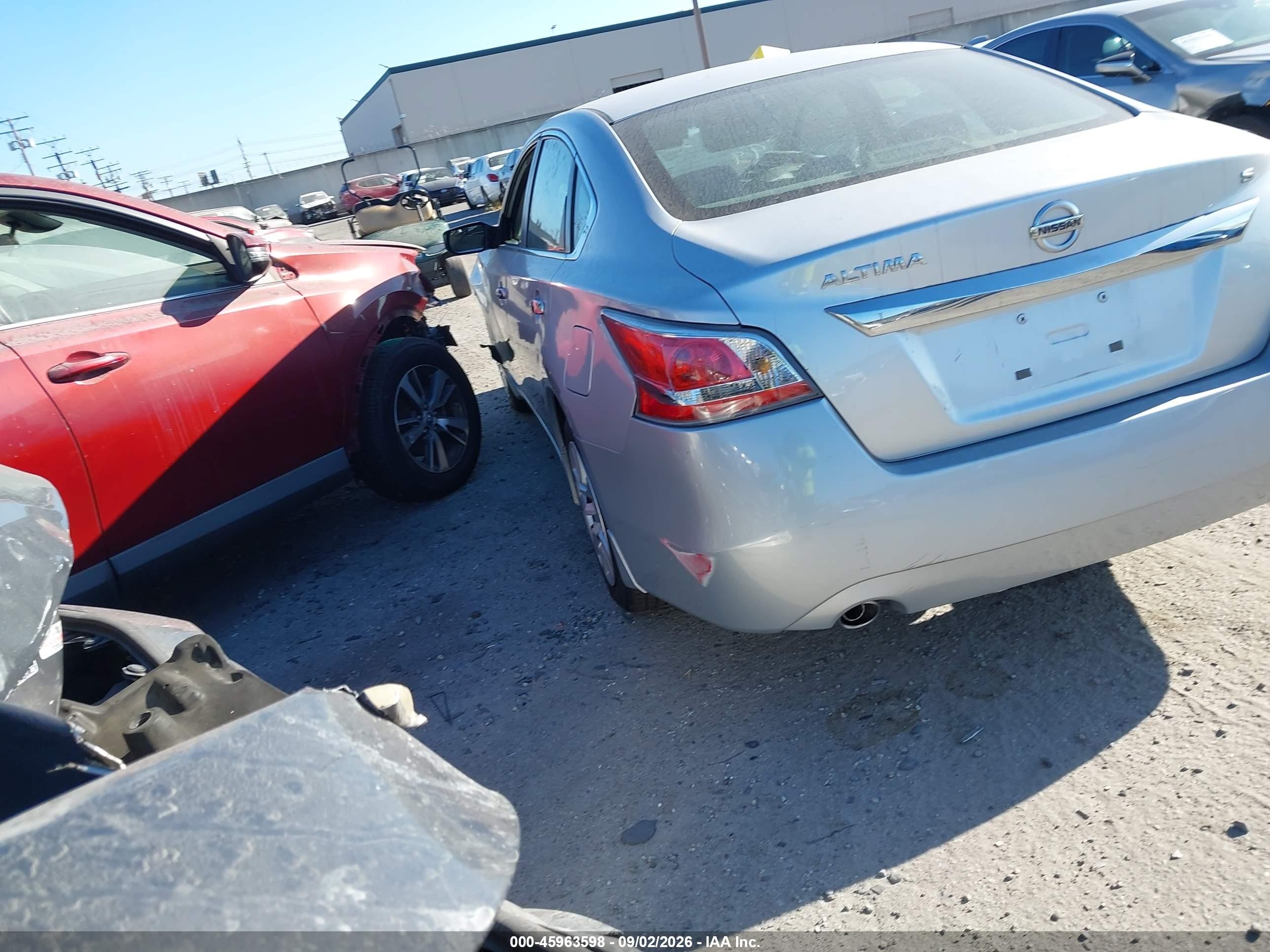 2015 Nissan Altima 2.5 S Silver vin: 1N4AL3AP6FC417810
