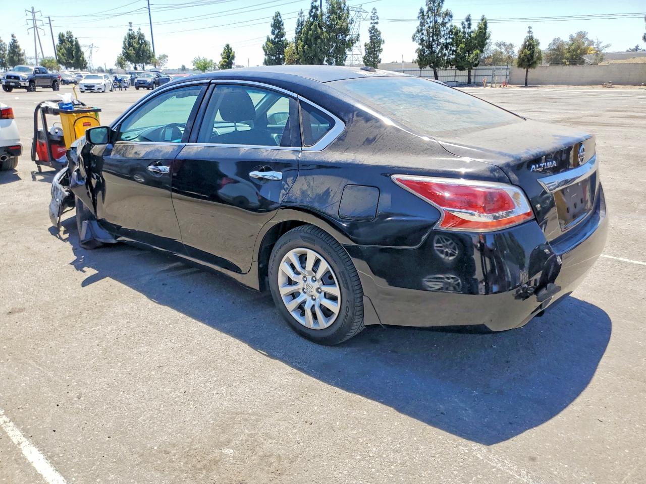 2015 Nissan Altima 2.5 S Черный vin: 1N4AL3AP6FC420836