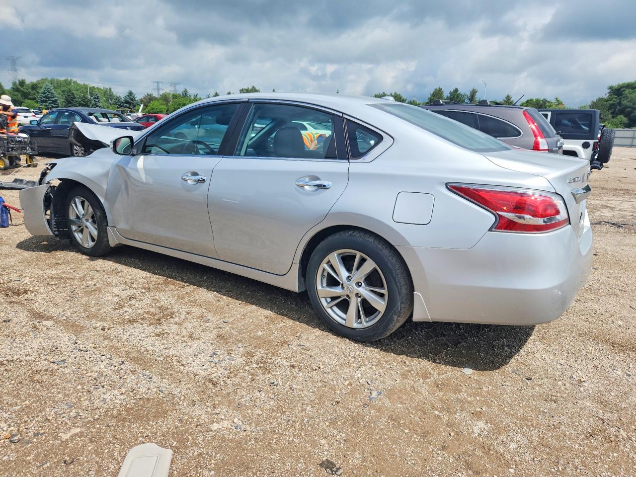 2015 Nissan Altima 2.5 Sl Silver vin: 1N4AL3AP6FC423185