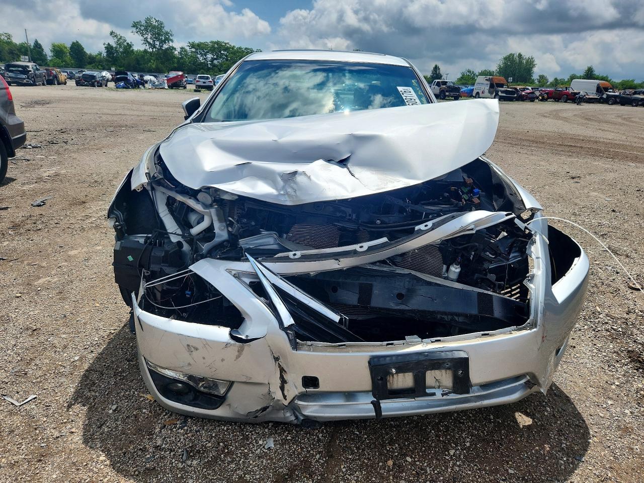 2015 Nissan Altima 2.5 Sl Silver vin: 1N4AL3AP6FC423185