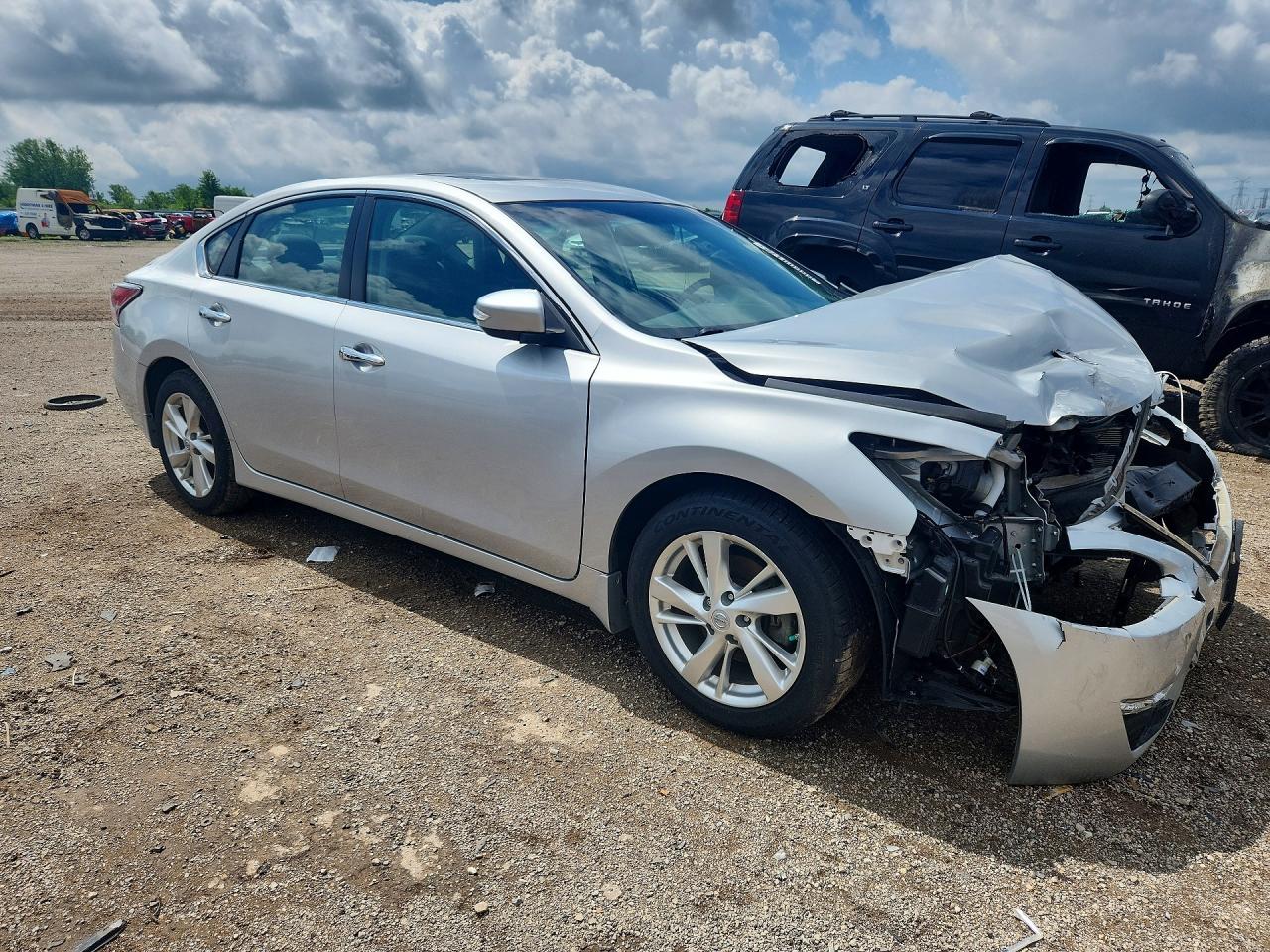 2015 Nissan Altima 2.5 Sl Silver vin: 1N4AL3AP6FC423185