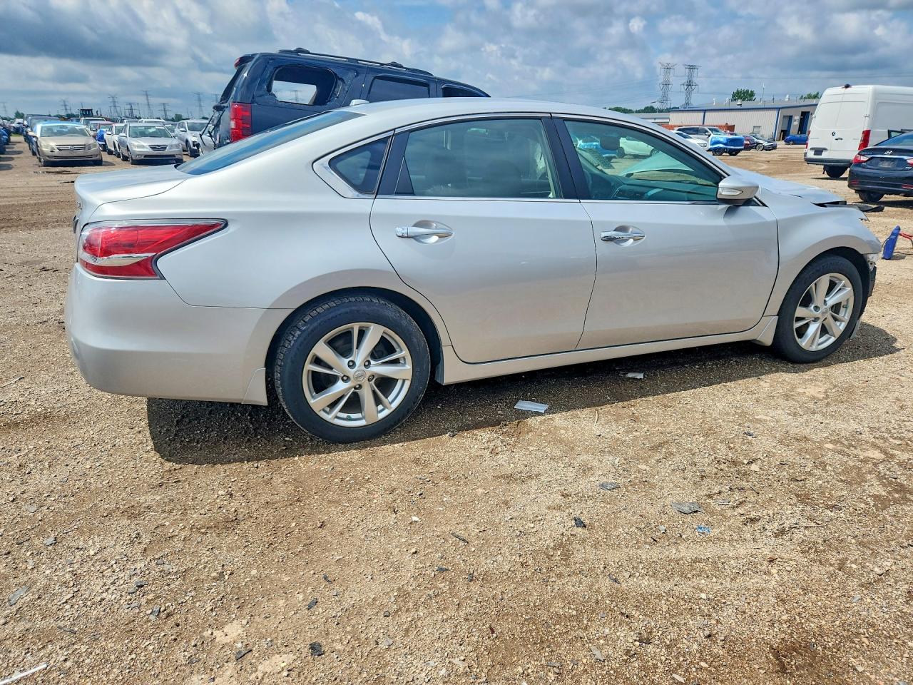 2015 Nissan Altima 2.5 Sl Silver vin: 1N4AL3AP6FC423185