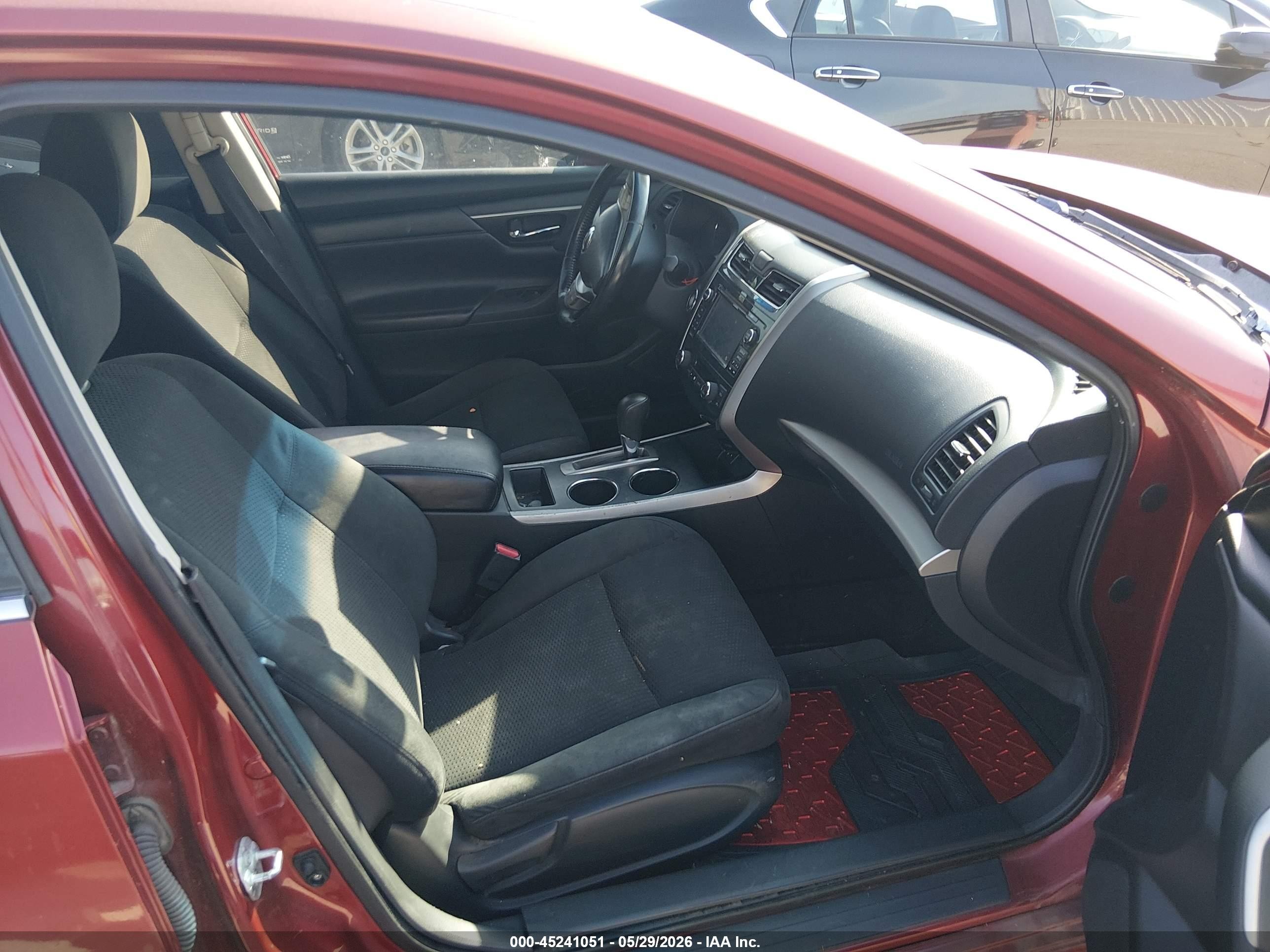 2015 Nissan Altima 2.5 Sv Red vin: 1N4AL3AP6FC430749