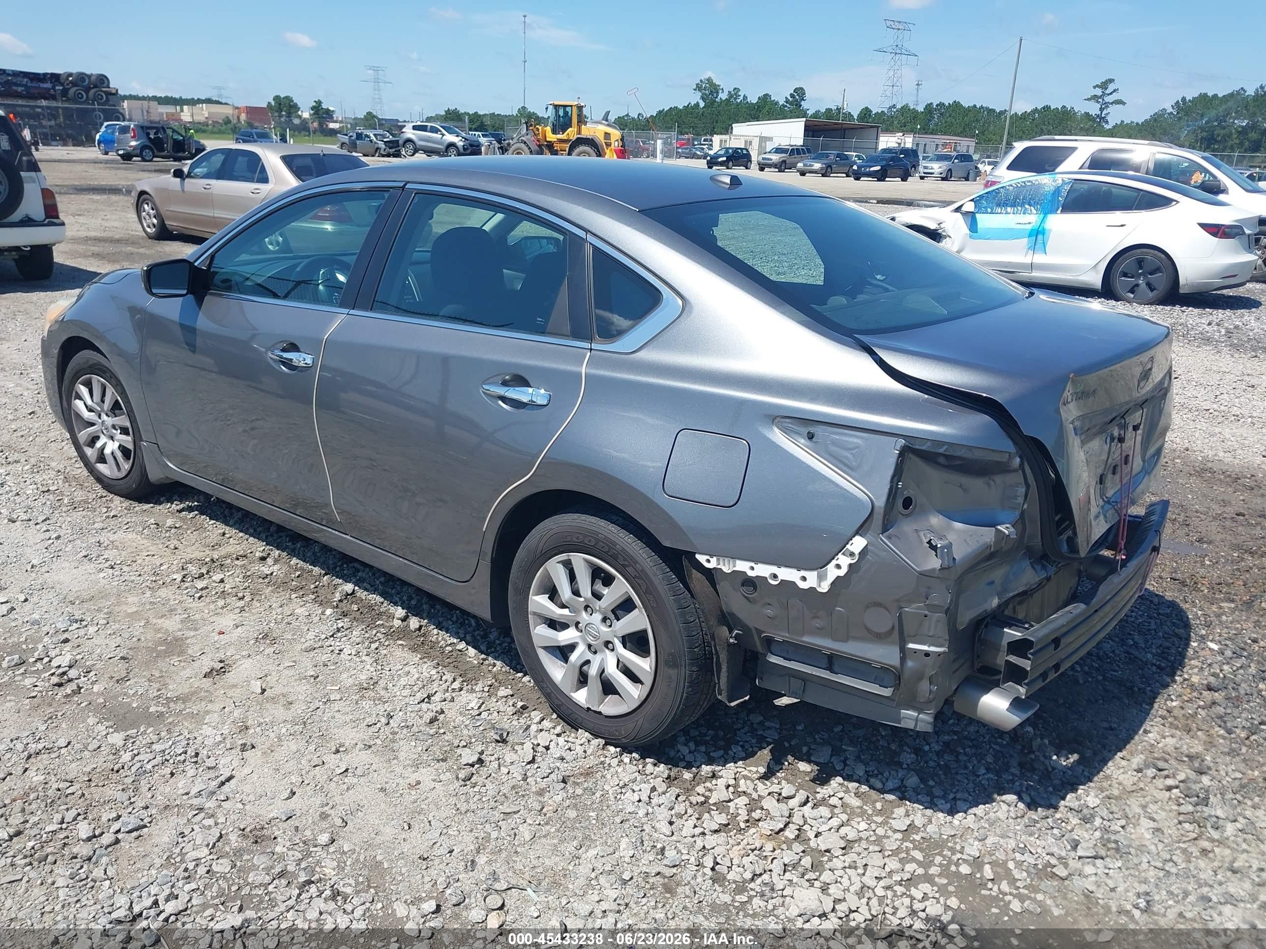 2015 Nissan Altima 2.5 S Gray vin: 1N4AL3AP6FC431402