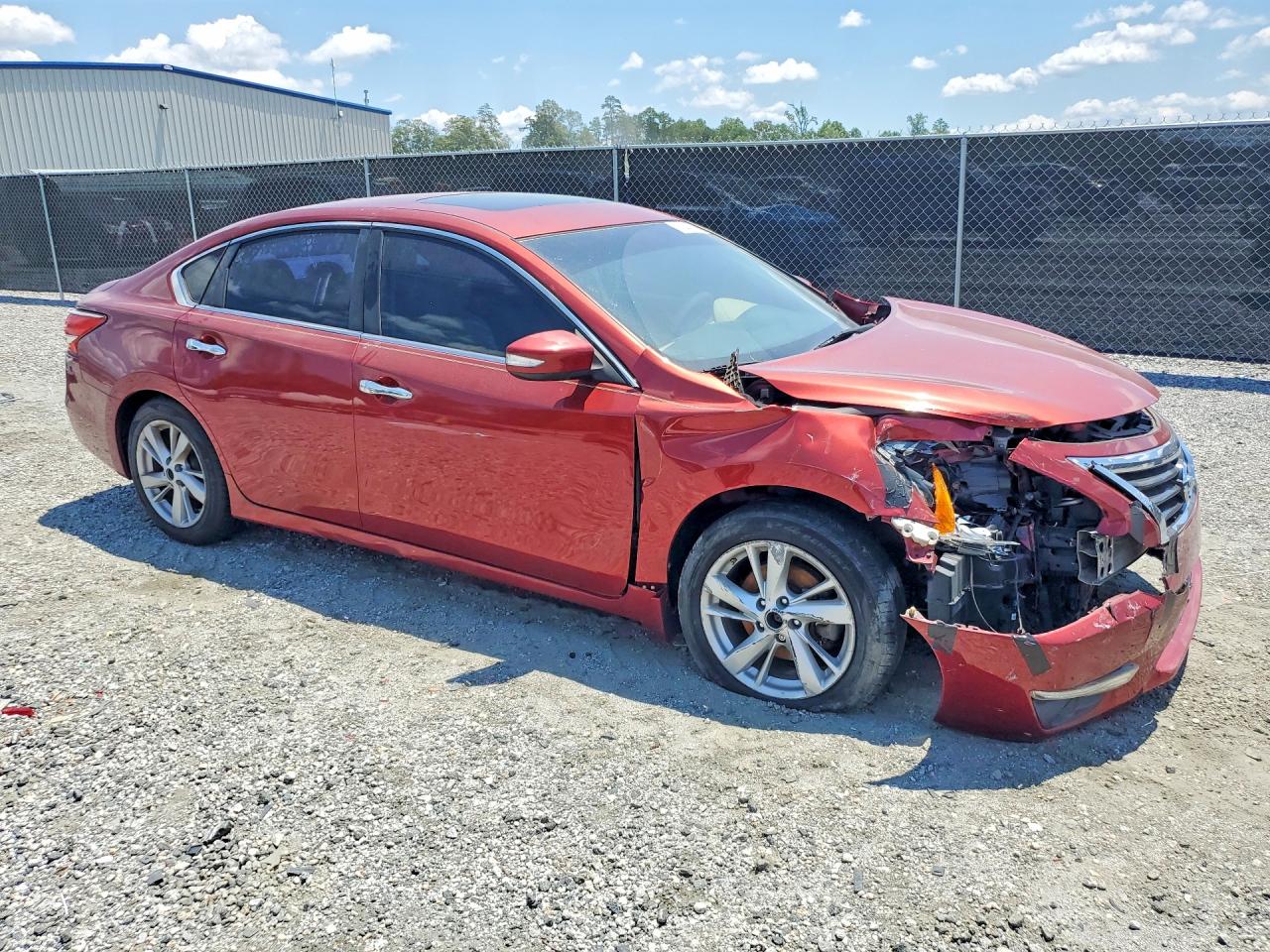 2015 Nissan Altima 2.5 Sv Красный vin: 1N4AL3AP6FC431822