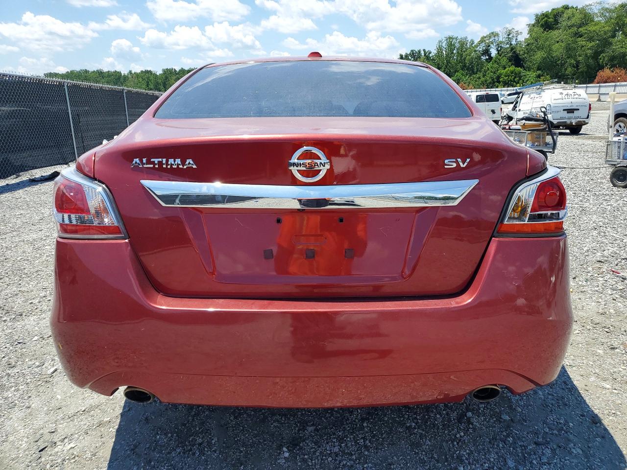 2015 Nissan Altima 2.5 Sv Красный vin: 1N4AL3AP6FC431822