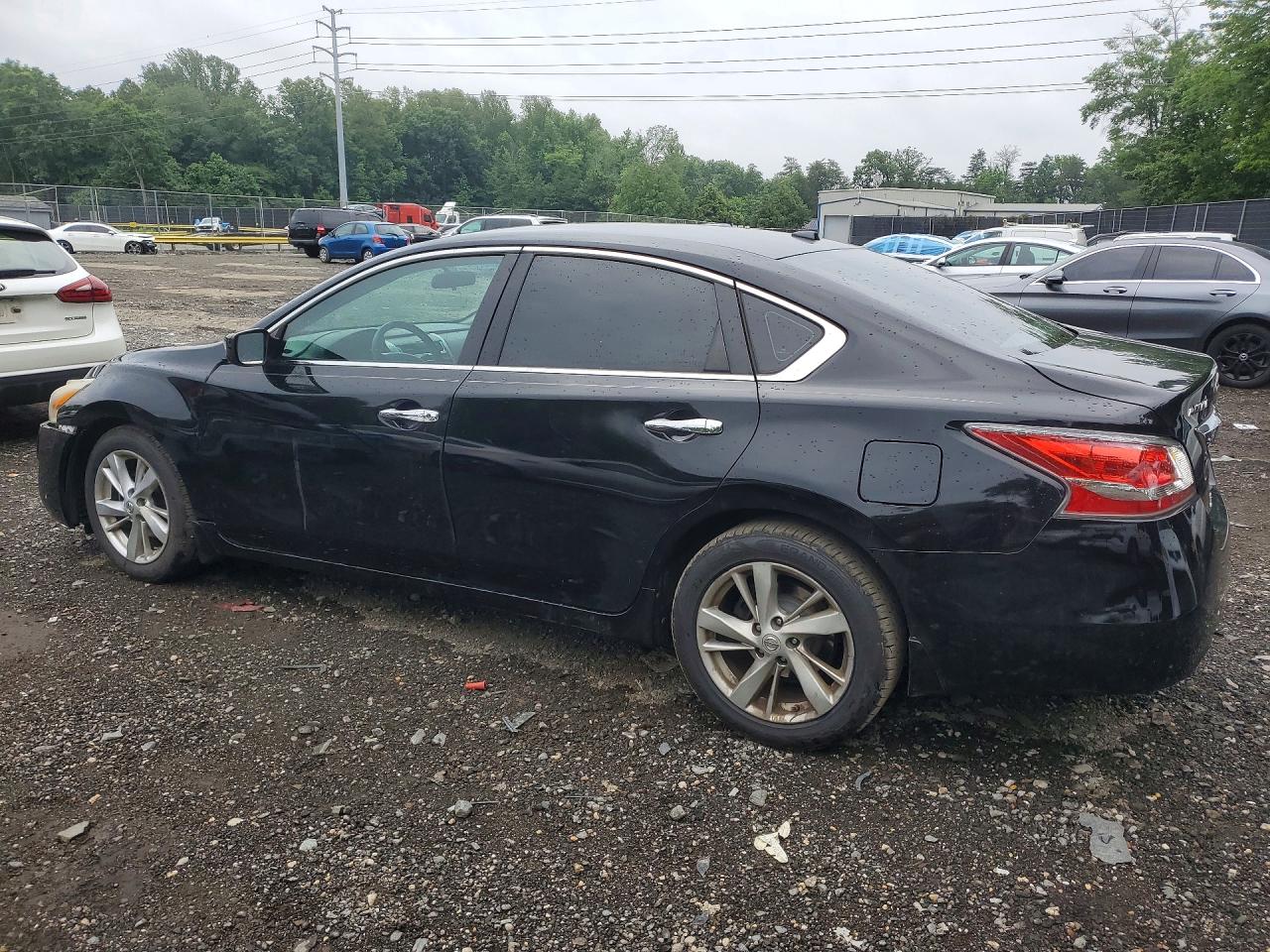 2015 Nissan Altima 2.5 Sv Black vin: 1N4AL3AP6FC434753