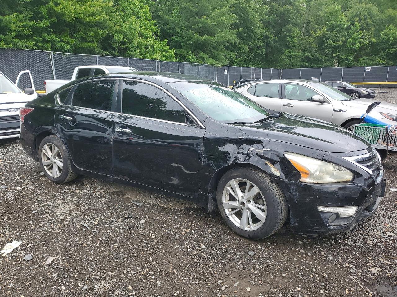 2015 Nissan Altima 2.5 Sv Black vin: 1N4AL3AP6FC434753