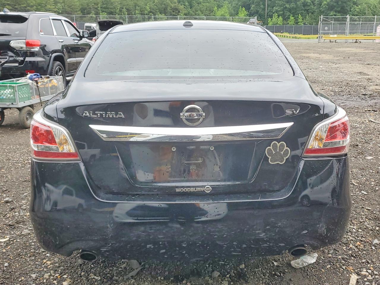 2015 Nissan Altima 2.5 Sv Black vin: 1N4AL3AP6FC434753